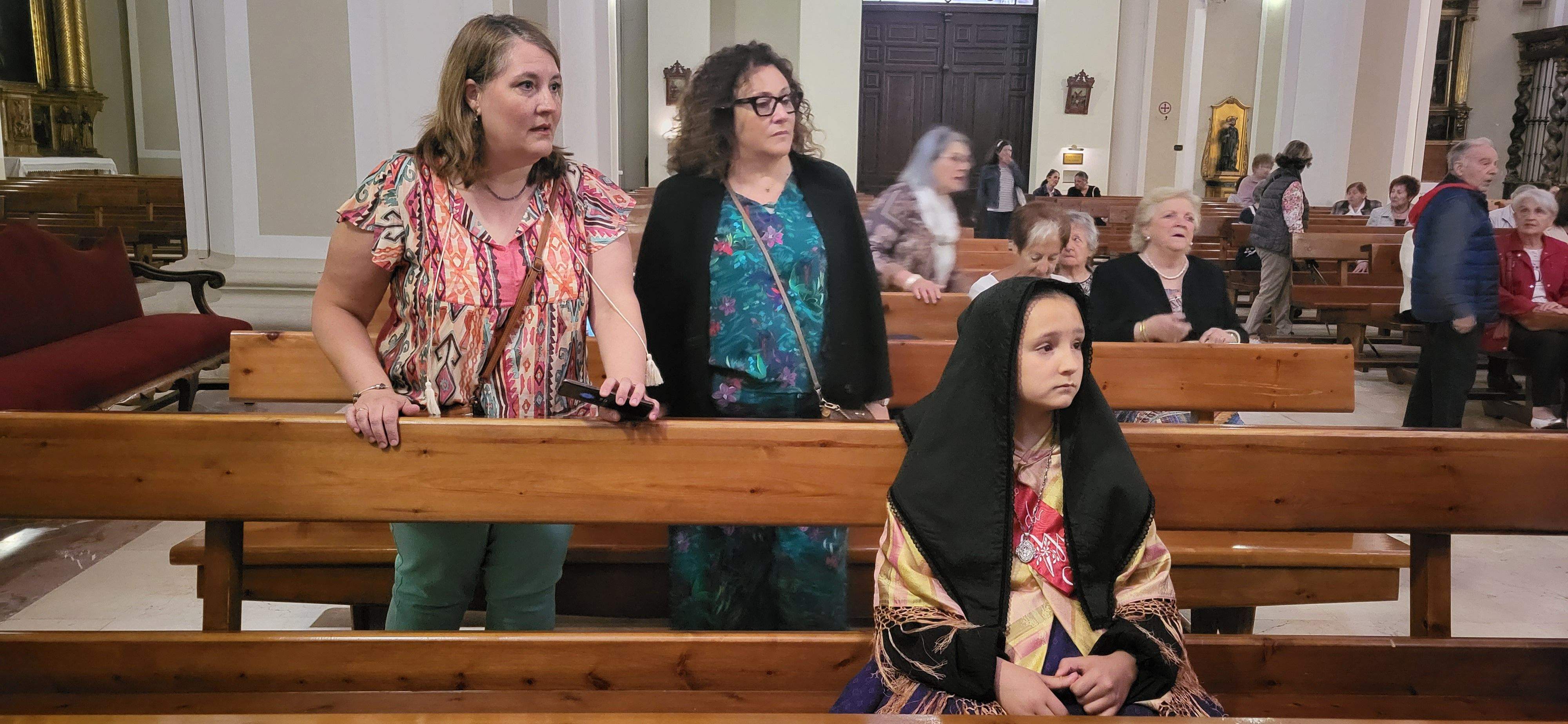  Misa baturra de las fiestas del barrio de San Lorenzo. Foto Myriam Martínez