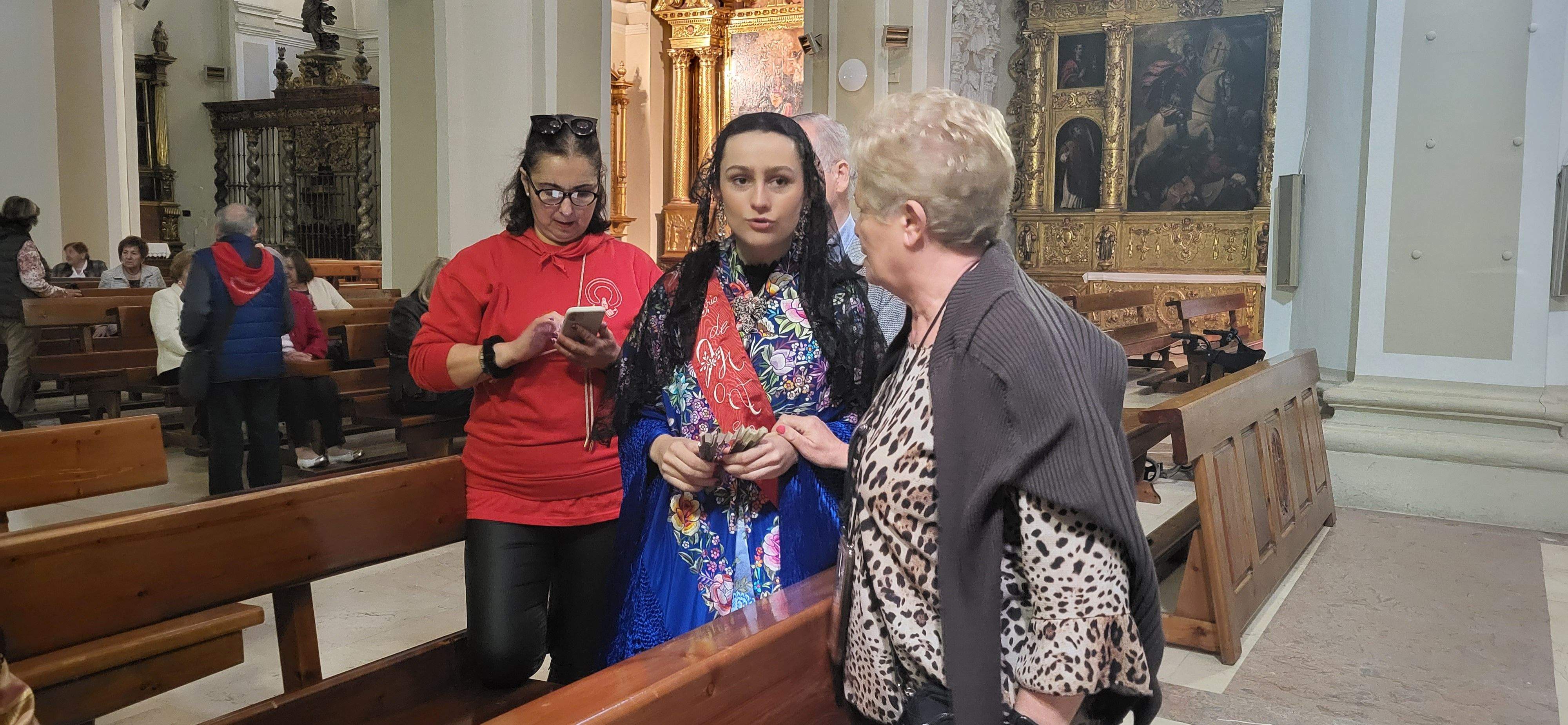  Misa baturra de las fiestas del barrio de San Lorenzo. Foto Myriam Martínez