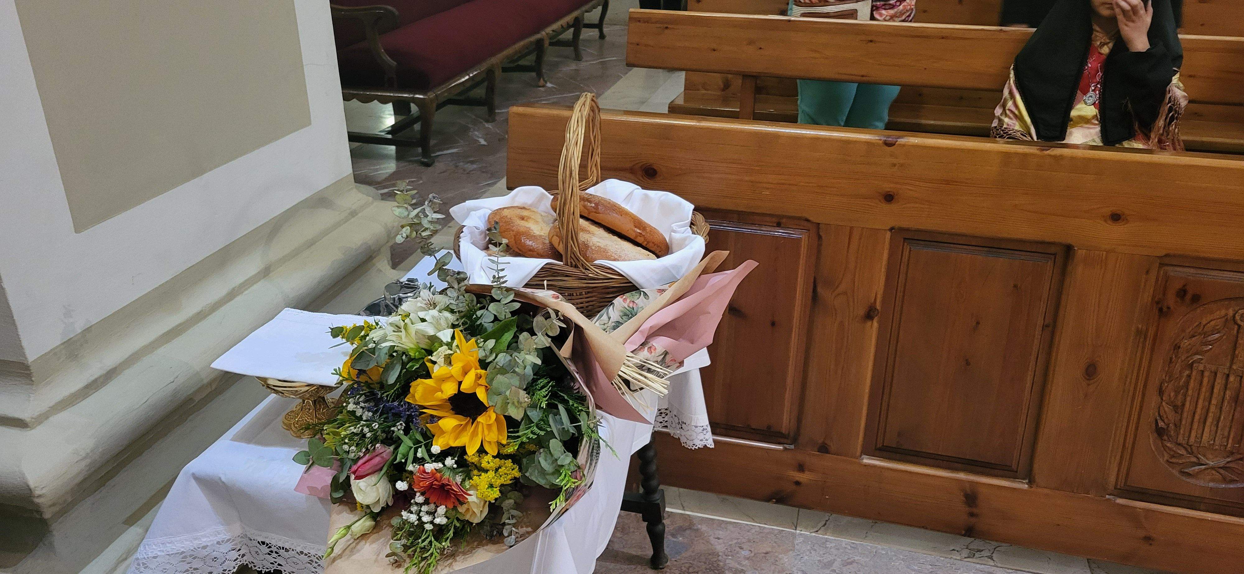  Misa baturra de las fiestas del barrio de San Lorenzo. Foto Myriam Martínez