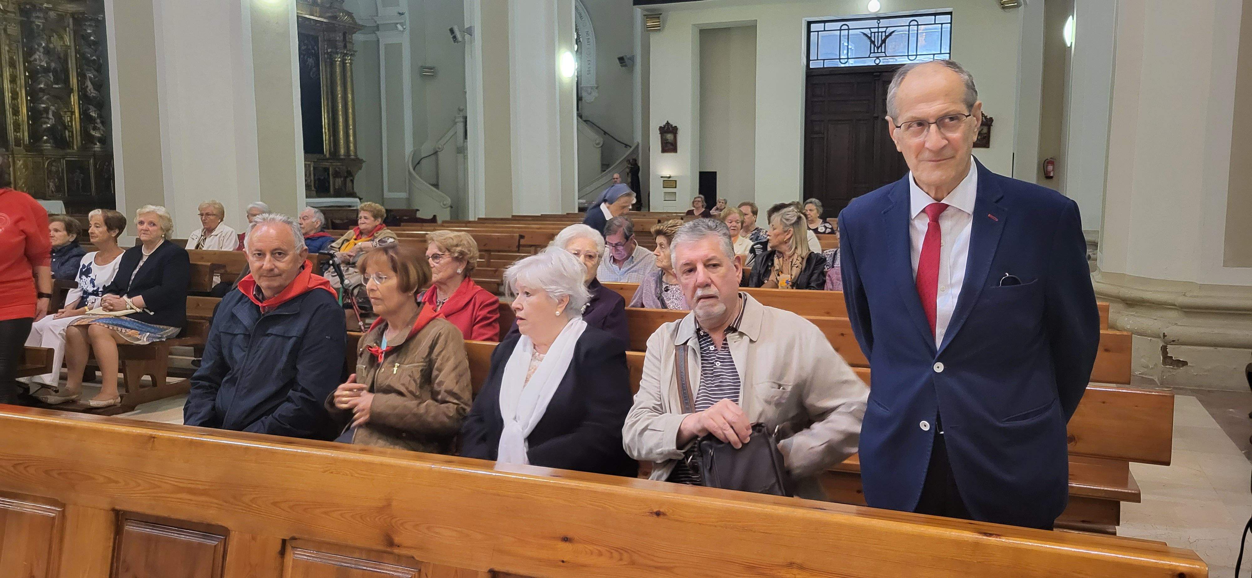  Misa baturra de las fiestas del barrio de San Lorenzo. Foto Myriam Martínez
