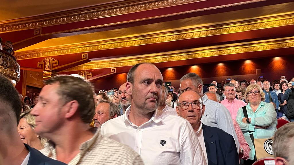 Acto electoral del PP en Huesca, con la presencia de Alberto Núñez Feijóo. Foto: Mercedes Manterola