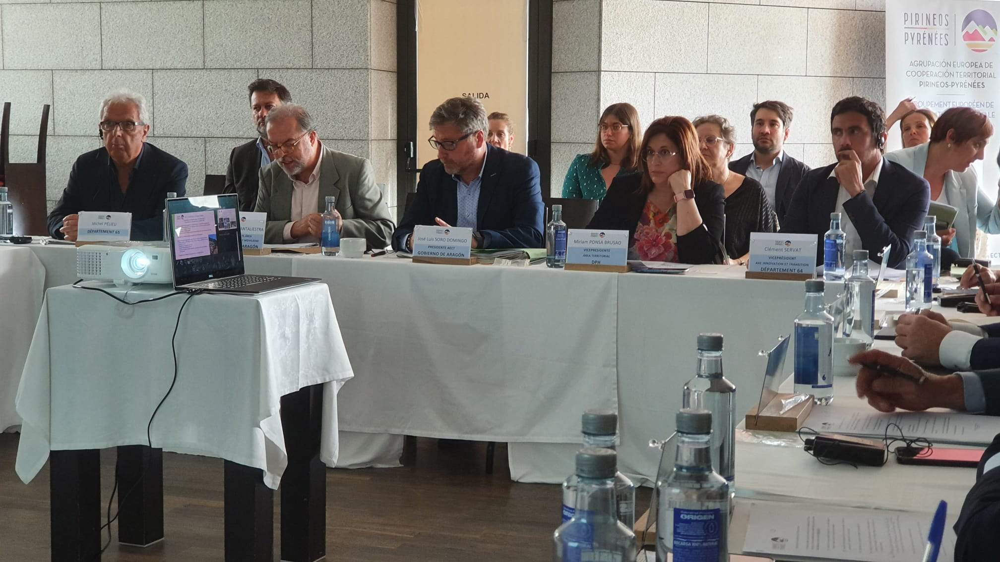 La Asamblea de la AECT Pirineos Pyrénées se ha reunido este viernes en Jaca.