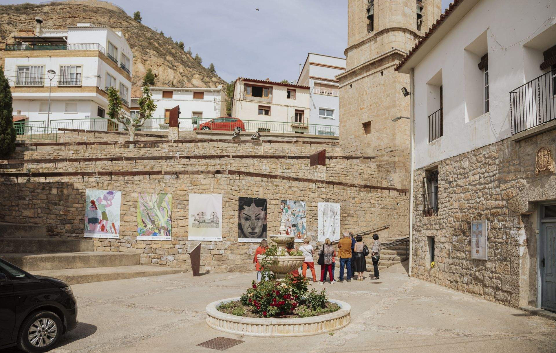 Compañía Ilustrada en Ballobar. FOTO: Nuria Turmo