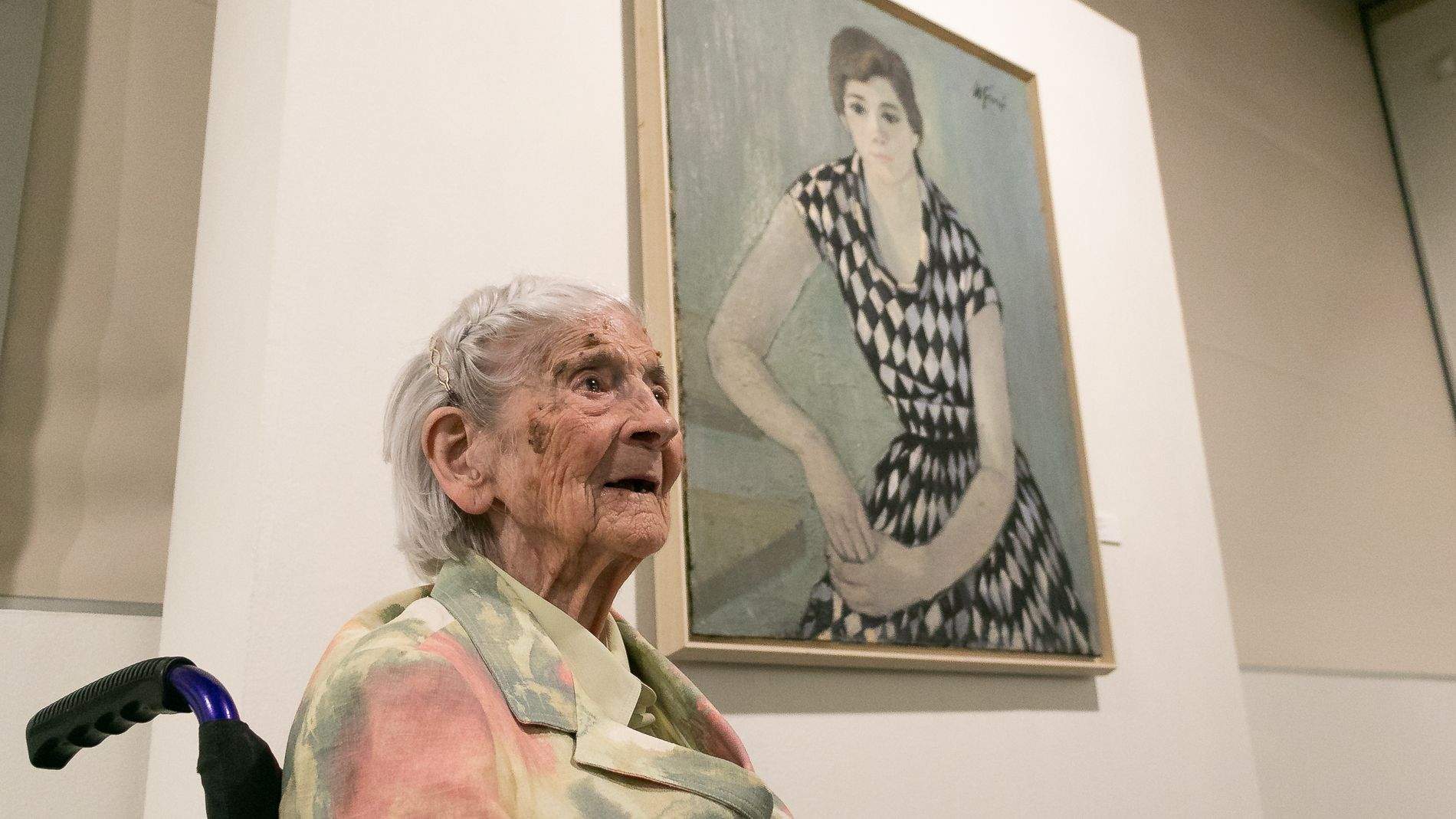 Fallece María Cruz Sarvisé, la pintora discreta que deslumbró con su obra