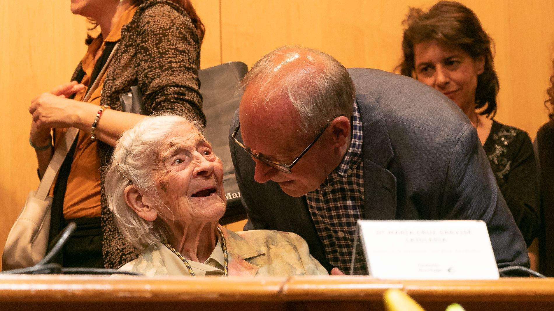 Medalla de Oro y exposición de María Cruz Sarvisé. Foto Estela Alcay