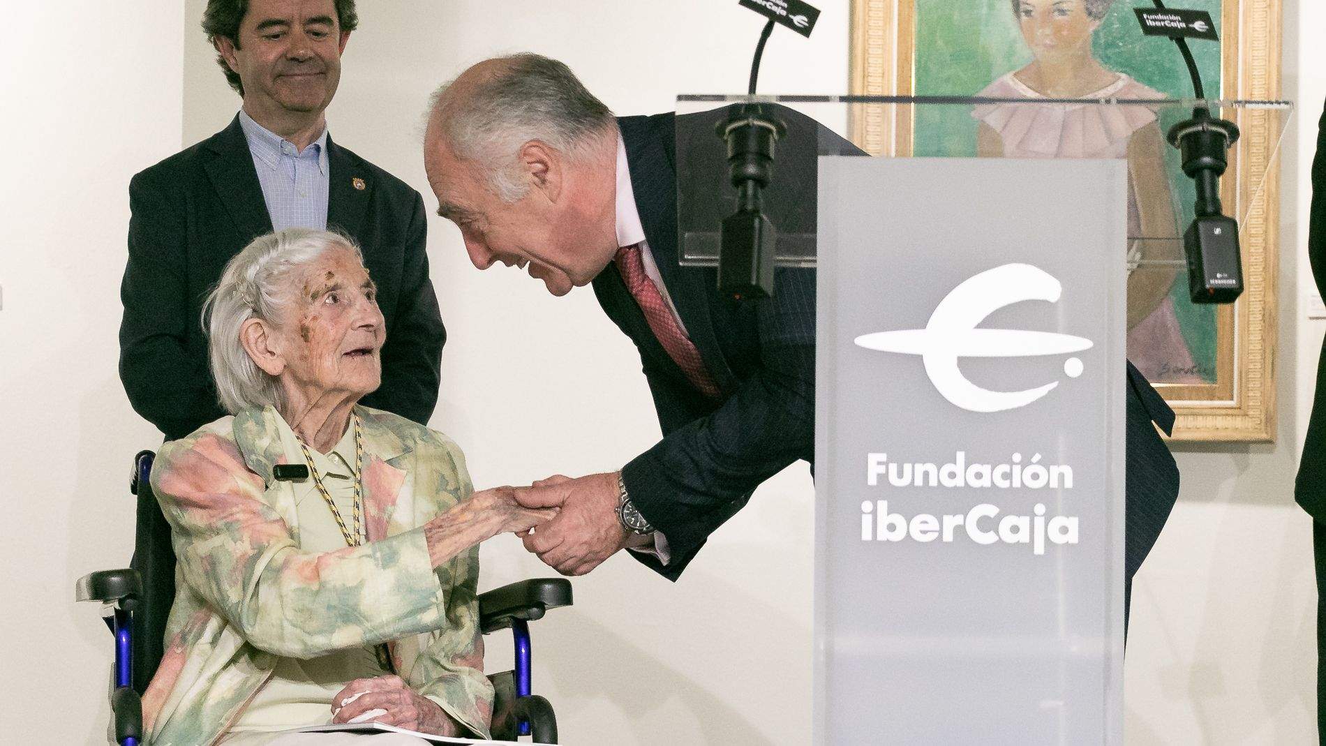 Medalla de Oro y exposición de María Cruz Sarvisé. Foto Estela Alcay