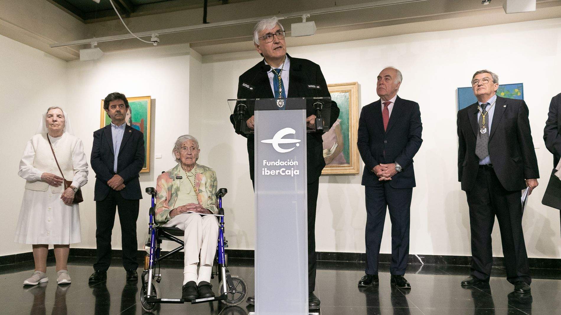 Medalla de Oro y exposición de María Cruz Sarvisé. Foto Estela Alcay