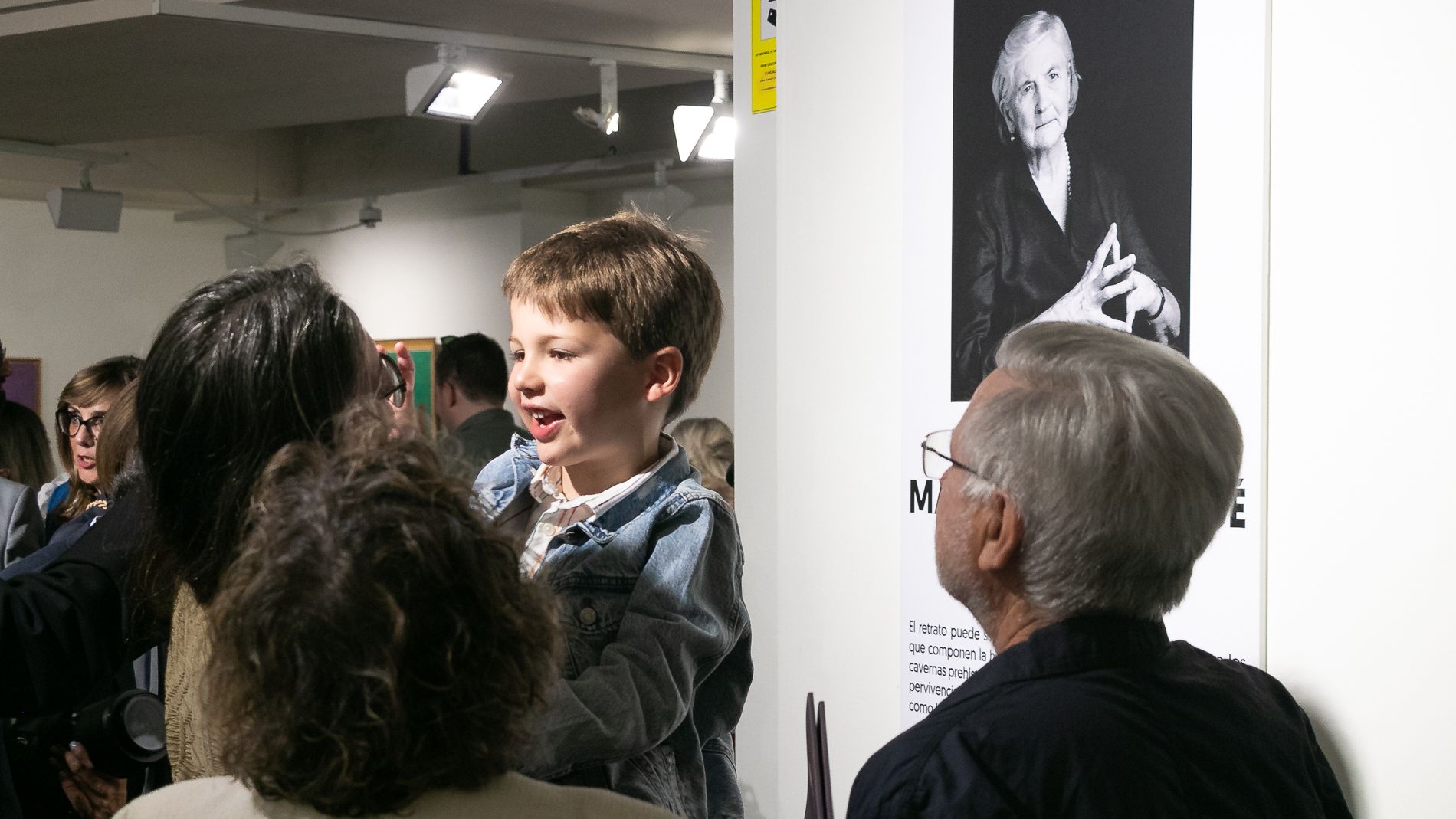 Medalla de Oro y exposición de María Cruz Sarvisé. Foto Estela Alcay