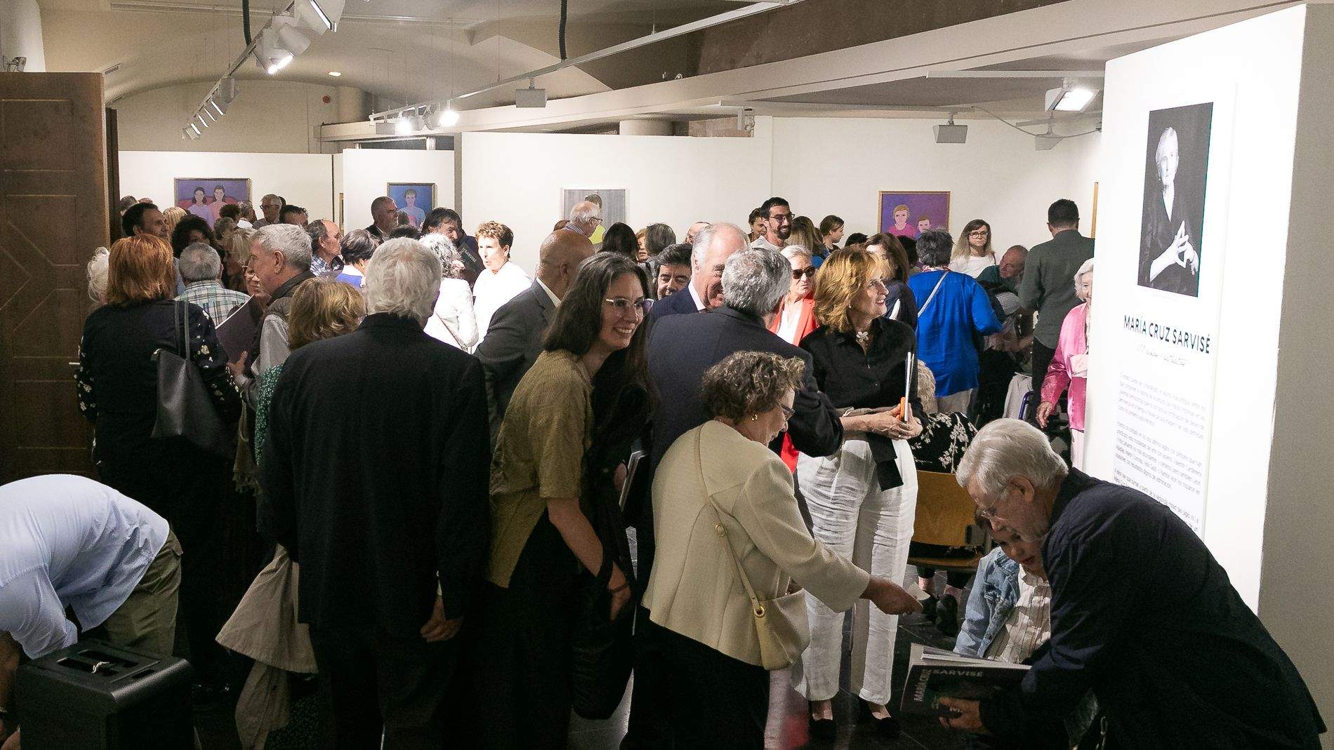 Medalla de Oro y exposición de María Cruz Sarvisé. Foto Estela Alcay