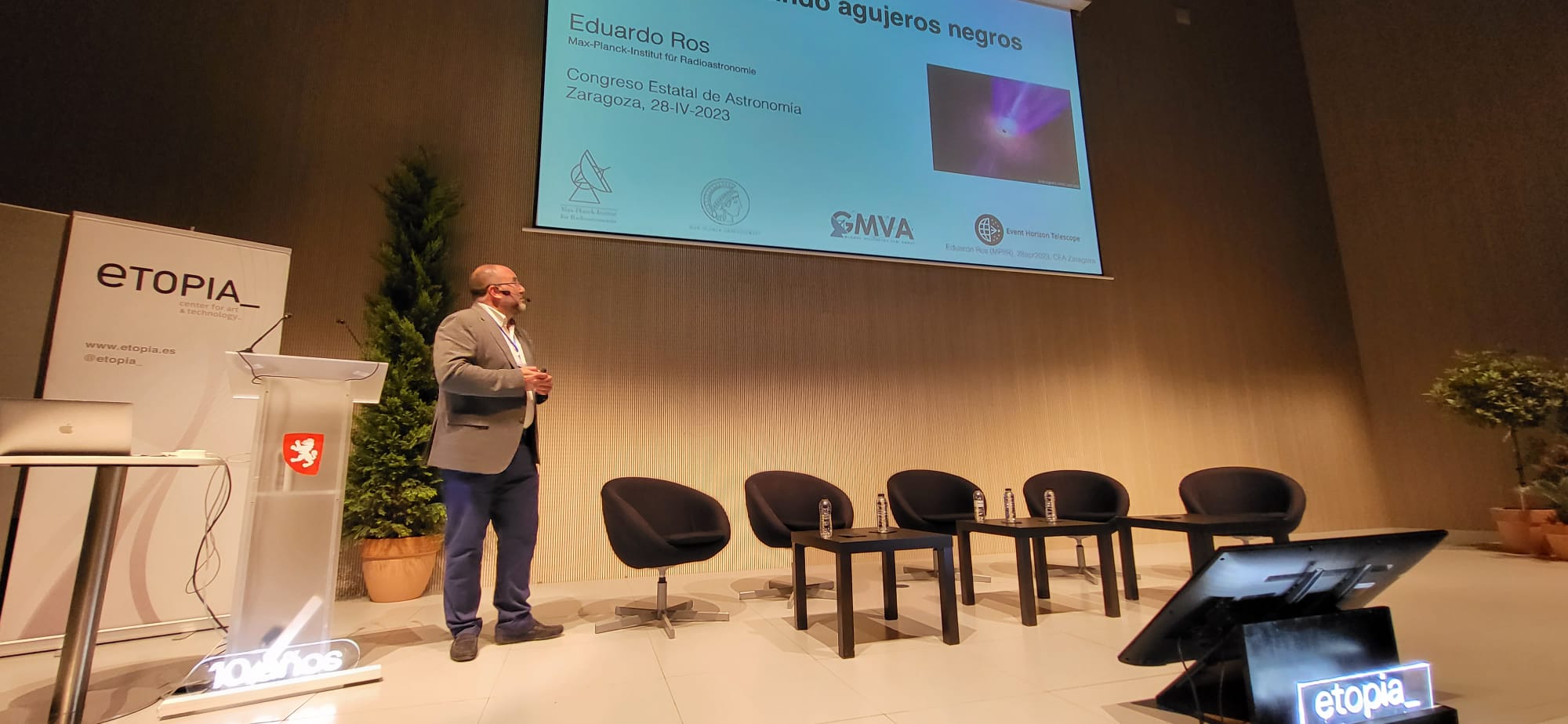 Congreso Estatal de Astronomía. Foto Javier García Antón