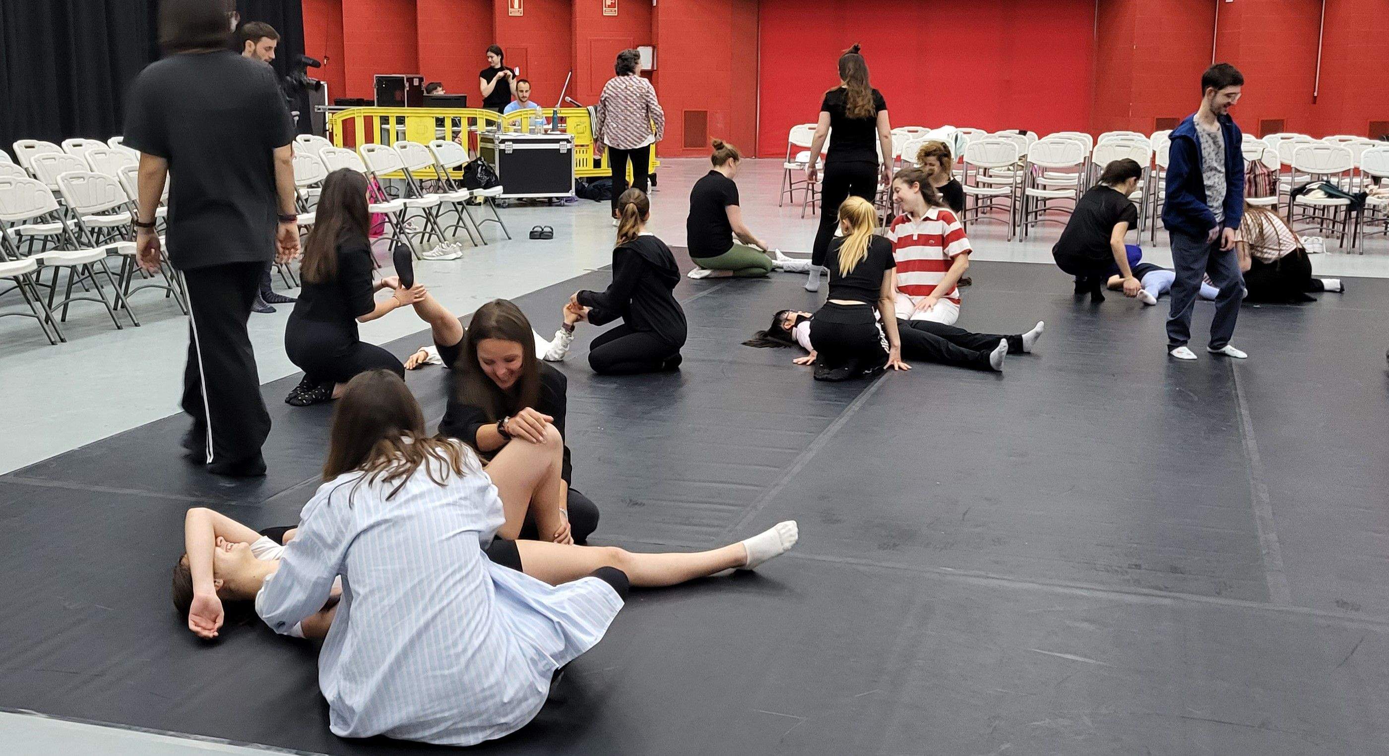 Jornada de danza inclusiva con la Asociación Down Huesca. Foto Myriam Martínez