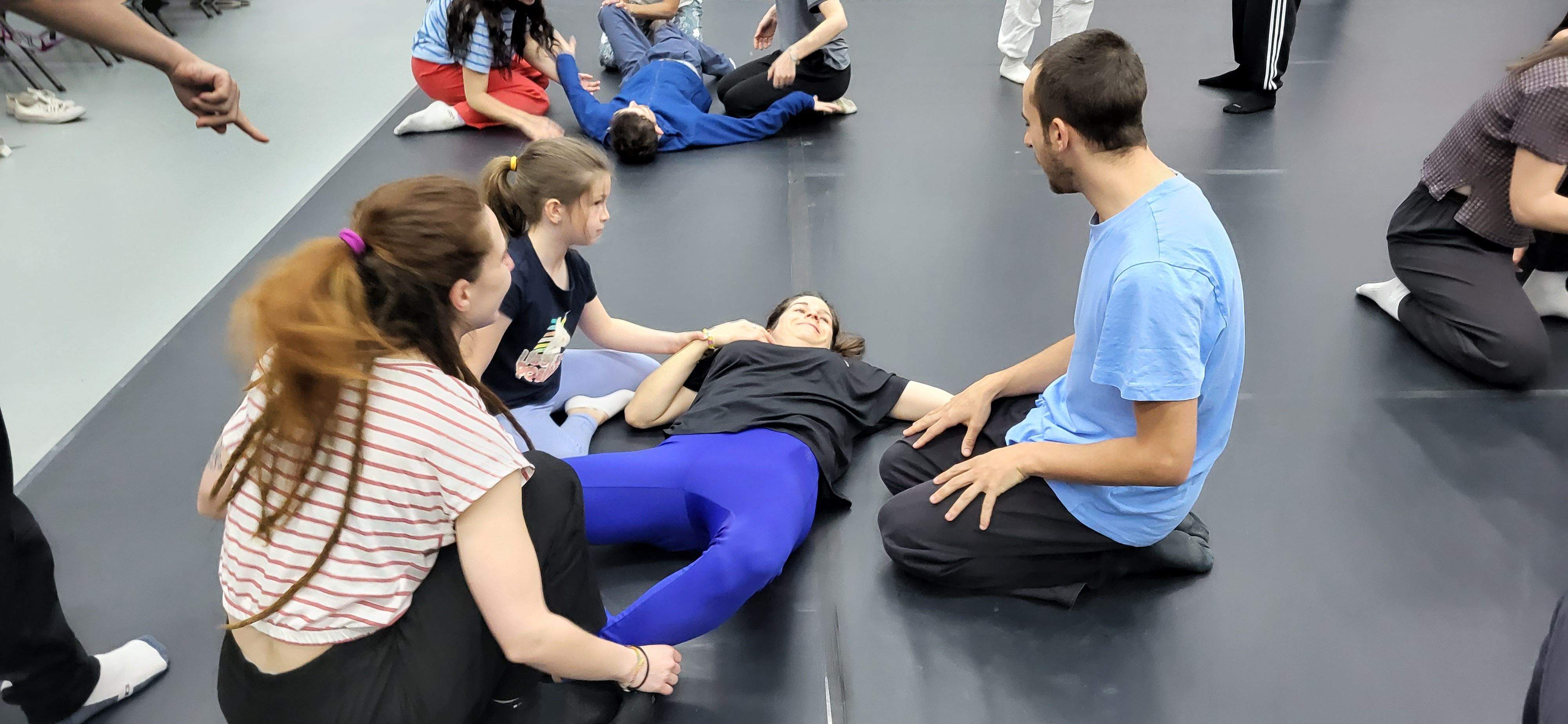 Jornada de danza inclusiva con la Asociación Down Huesca. Foto Myriam Martínez