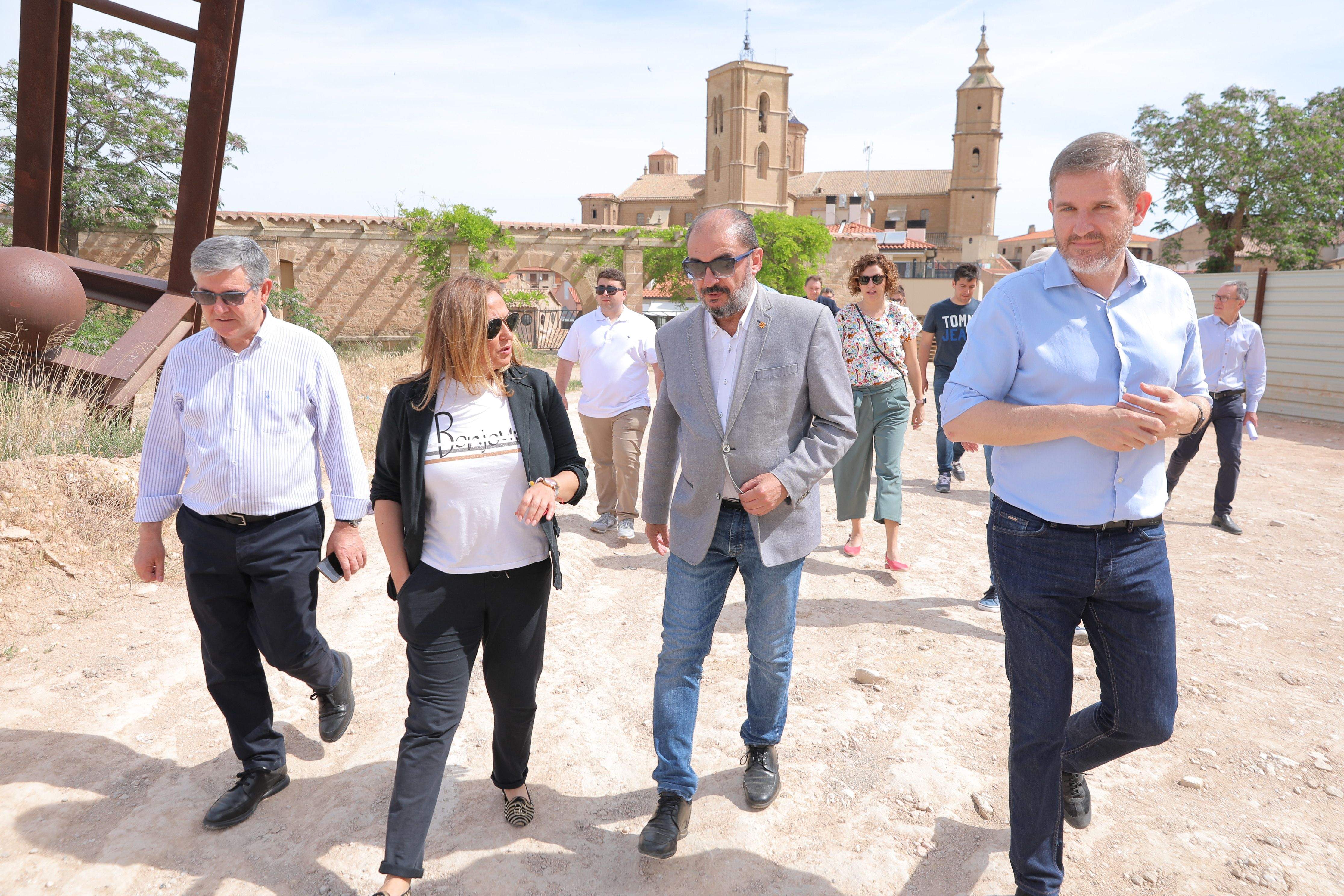 Lambán ha reiterado en Alcañiz que no impondrá el proyecto de unión de estaciones.