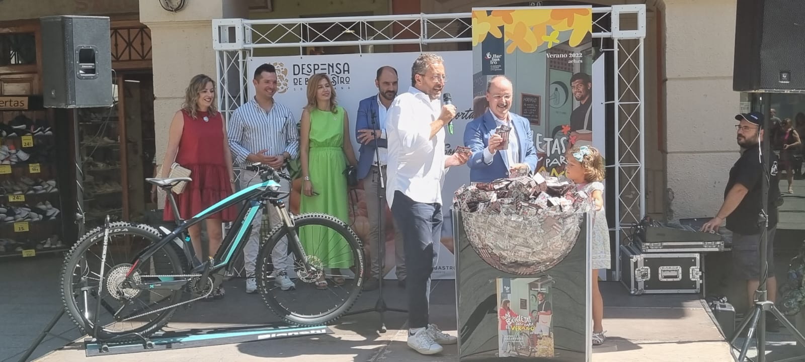 Sorteo de la bicicleta eléctrica