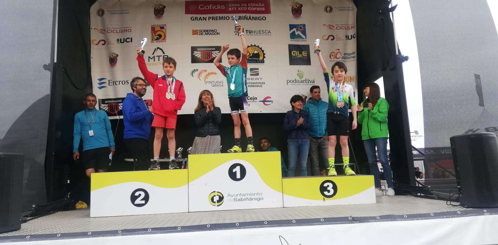 Mini Quebrantahuesos. Foto Andrés Alcaraz/Deporte Cantera Sabiñánigo