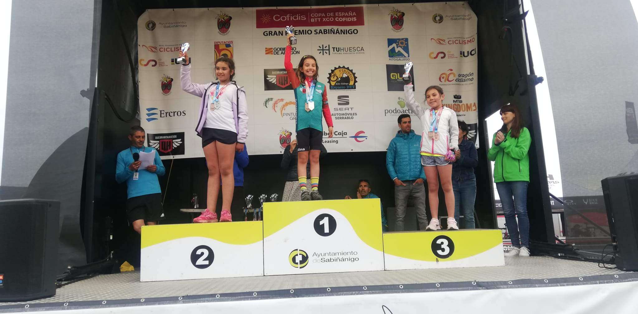 Mini Quebrantahuesos.Foto Andrés Alcaraz/Deporte Cantera Sabiñánigo 