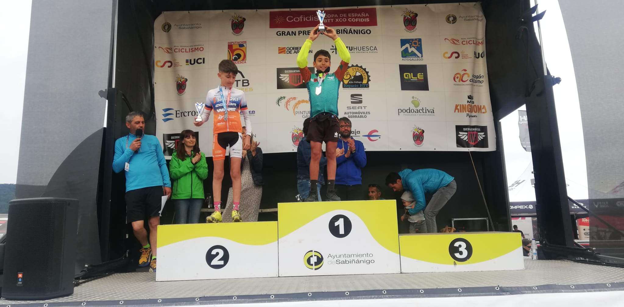 Mini Quebrantahuesos. Foto Andrés Alcaraz/Deporte Cantera Sabiñánigo