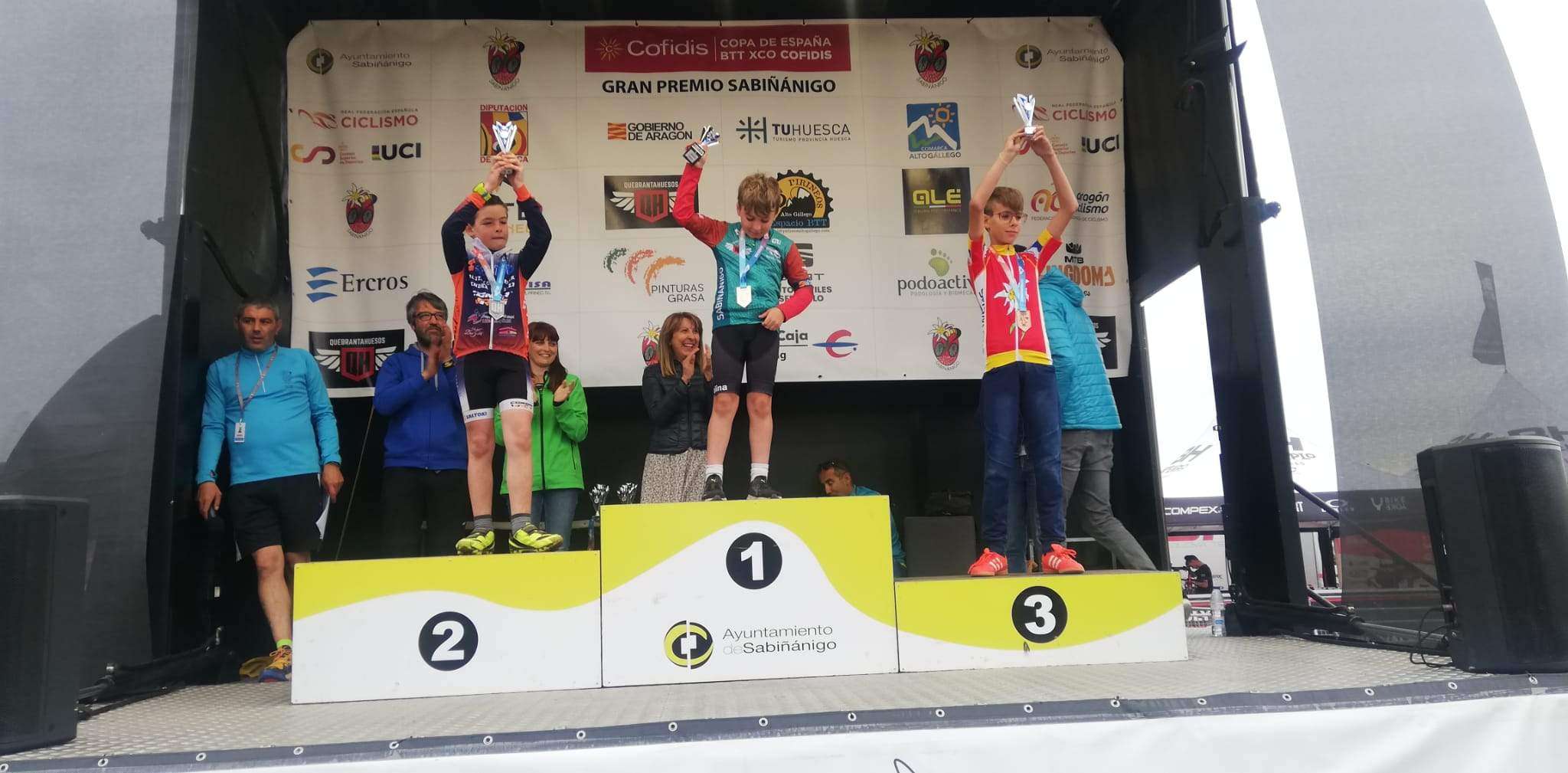 Mini Quebrantahuesos. Foto Andrés Alcaraz/Deporte Cantera Sabiñánigo