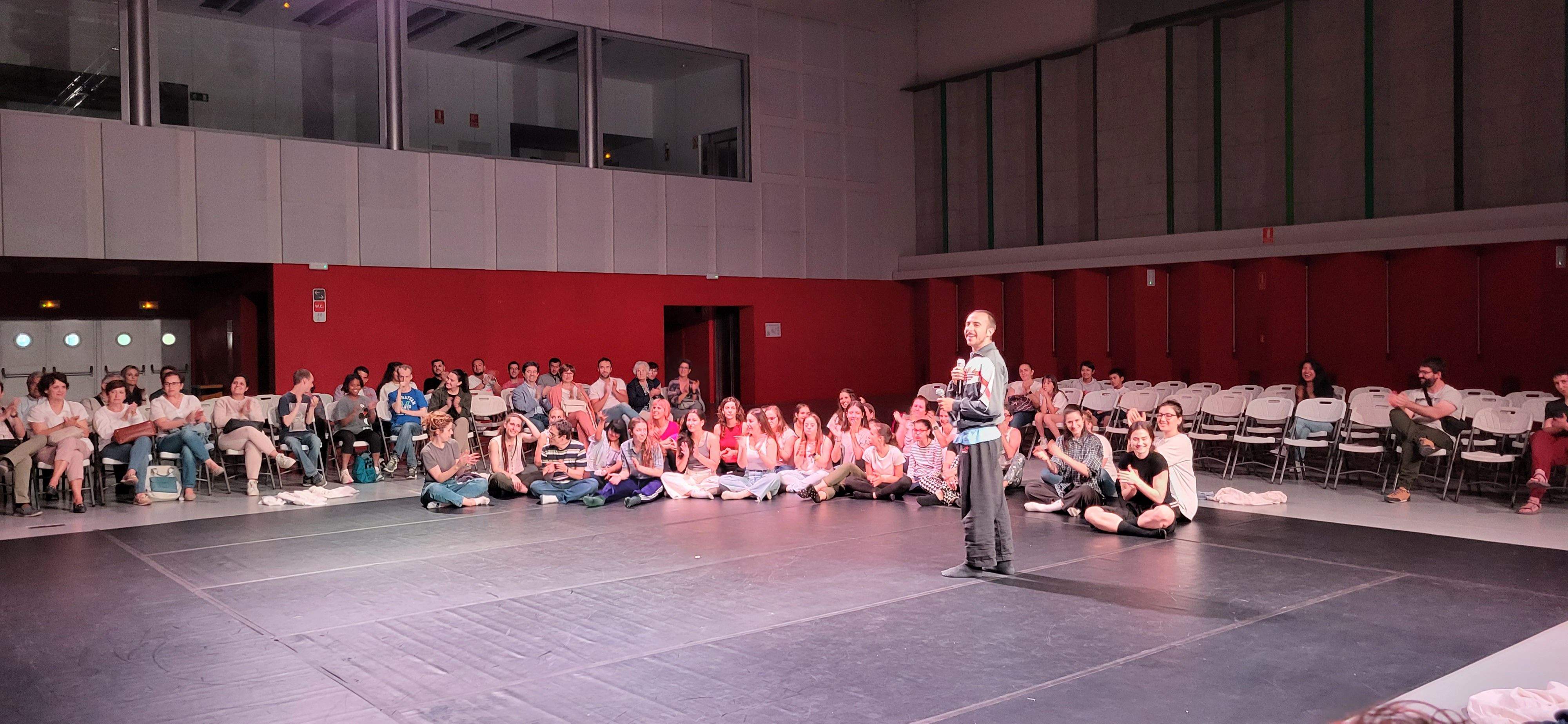 Jornada de danza inclusiva con la Asociación Down Huesca. Foto Myriam Martínez