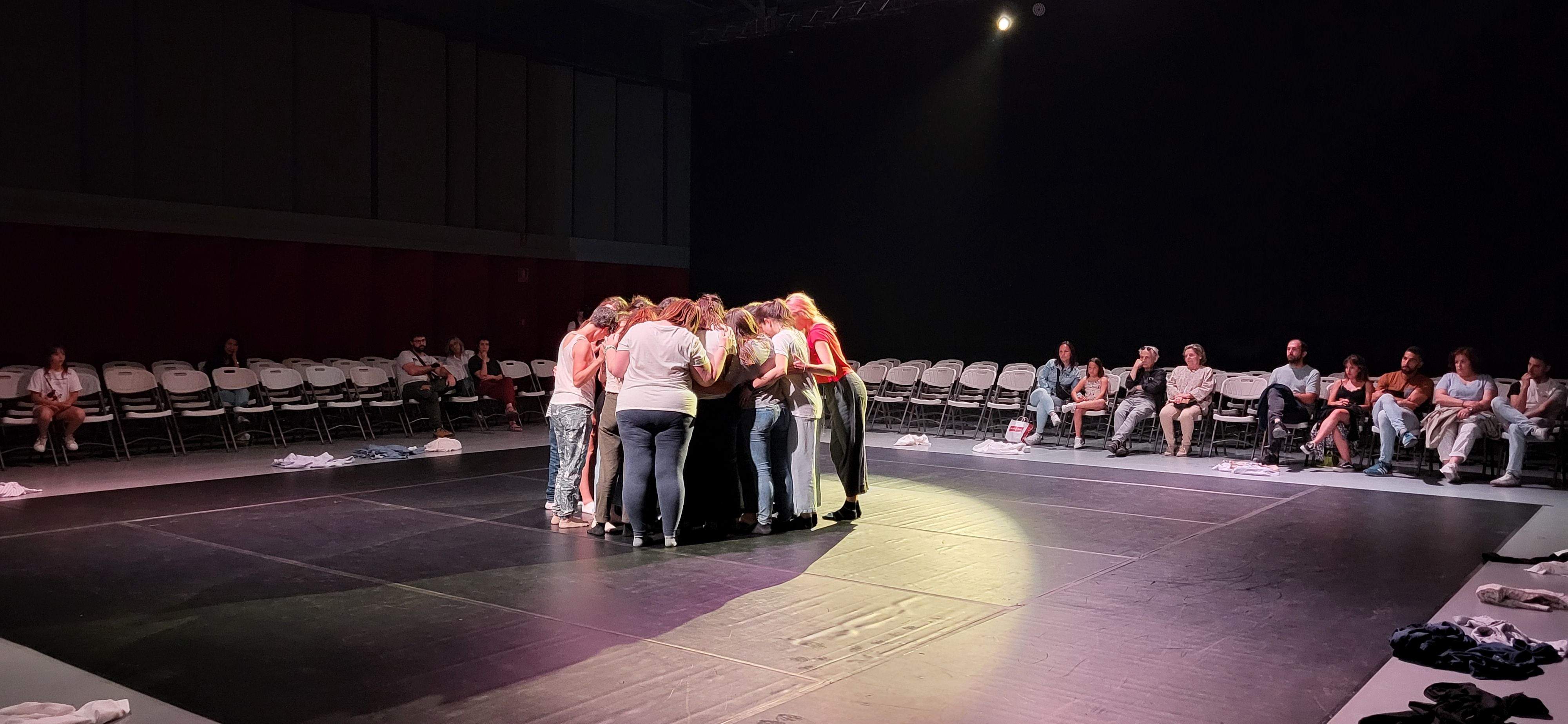 Jornada de danza inclusiva con la Asociación Down Huesca. Foto Myriam Martínez