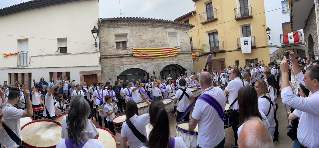 Celebración de las fiestas de Azanuy.