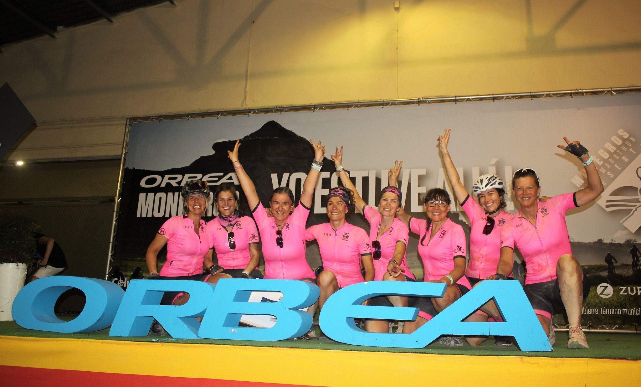 Entrega de reconocimientos en la Orbea Monegros. Foto Comarca de Monegros