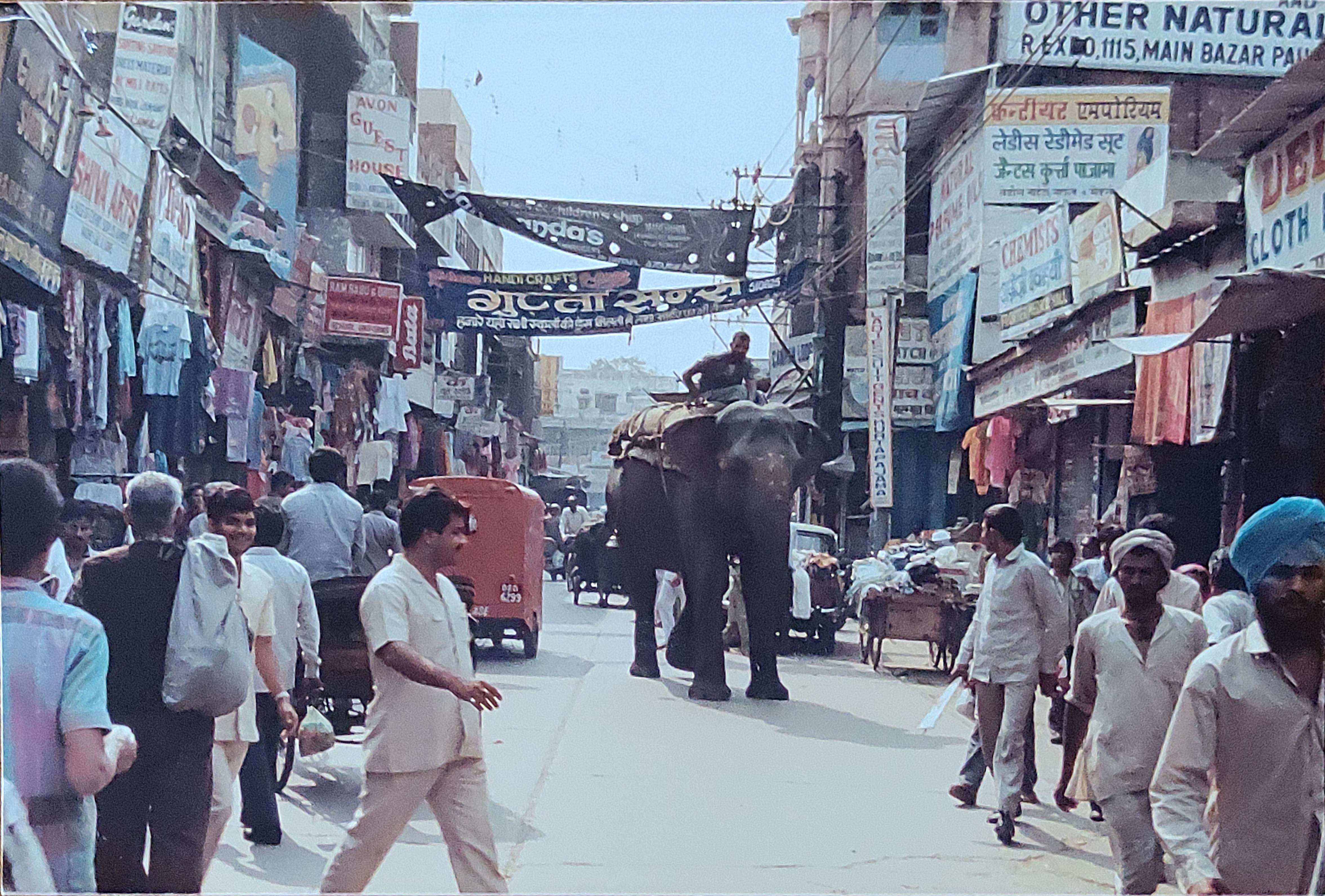 La calle donde estaba mi hotel