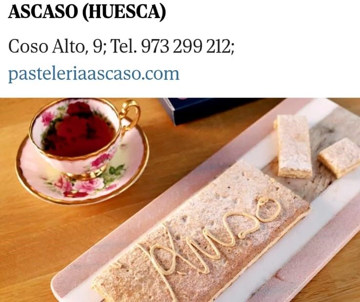 Pastelería Ascaso, en El Mundo
