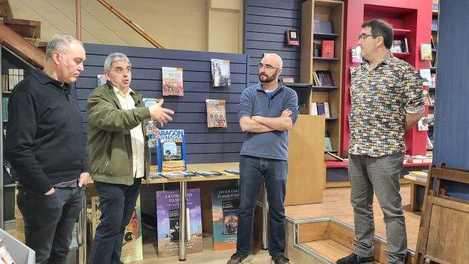 Presentación en Másdelibros. Foto Myriam Martínez Presentación en Másdelibros. Foto Myriam Martínez