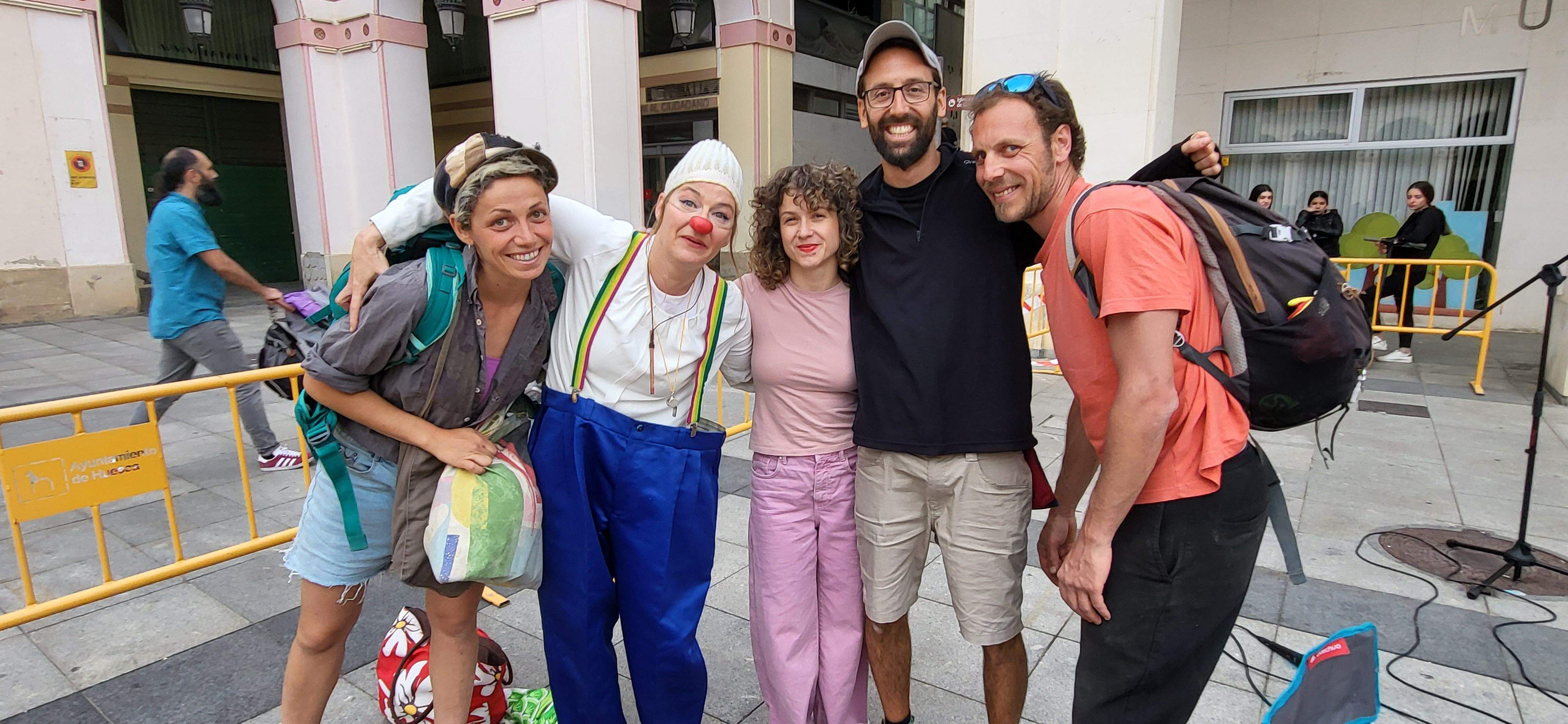 Caminando por las Nubes en Huesca. Foto Javier García Antón