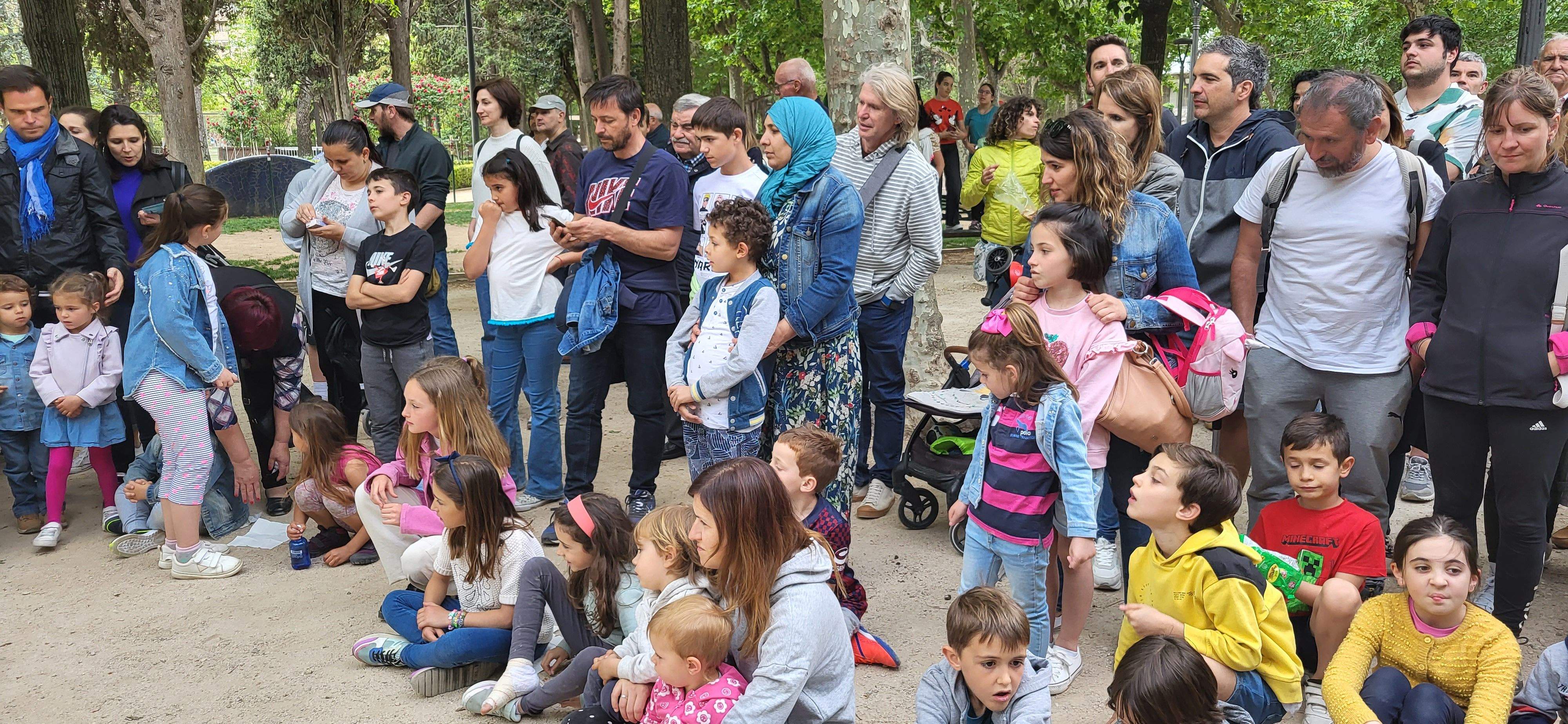 Caminando por las Nubes en Huesca. Foto Javier García Antón