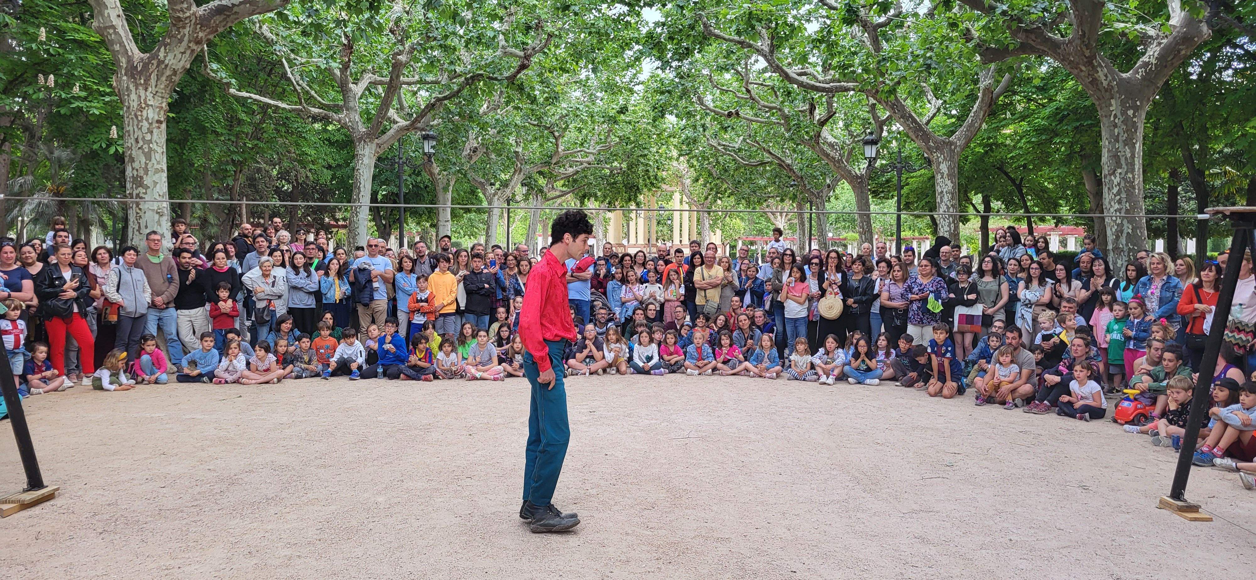 Caminando por las Nubes en Huesca. Foto Javier García Antón
