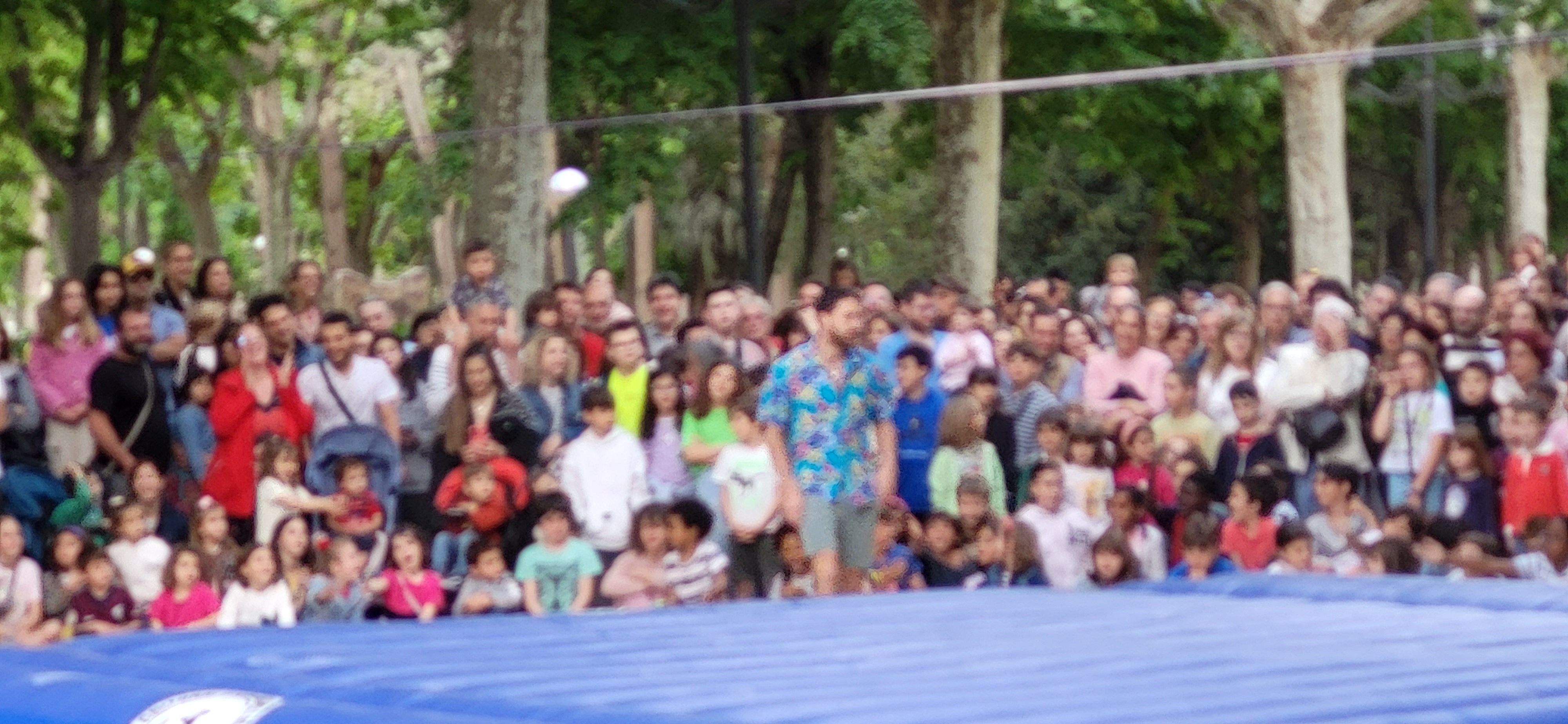 Caminando por las Nubes en Huesca. Foto Javier García Antón