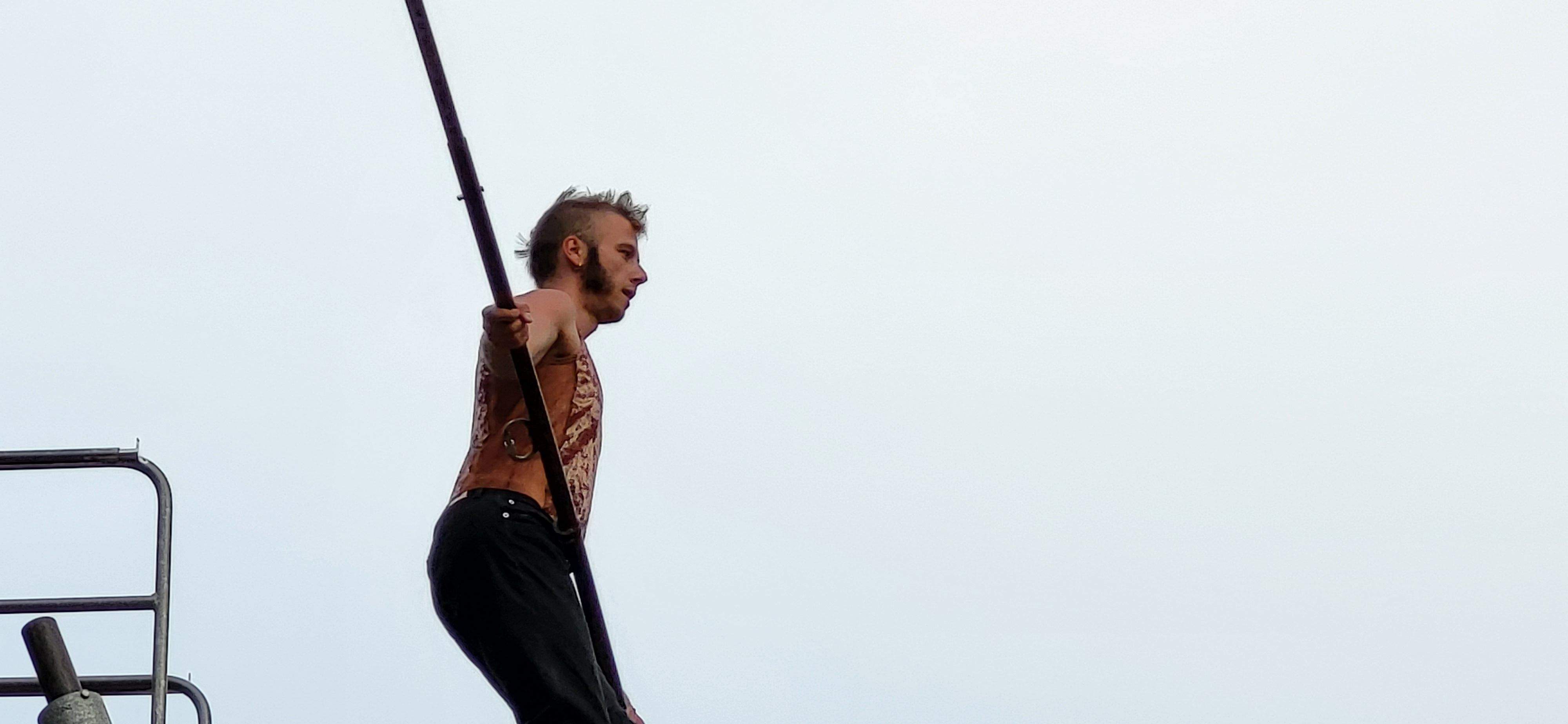 Caminando por las Nubes en Huesca. Foto Javier García Antón