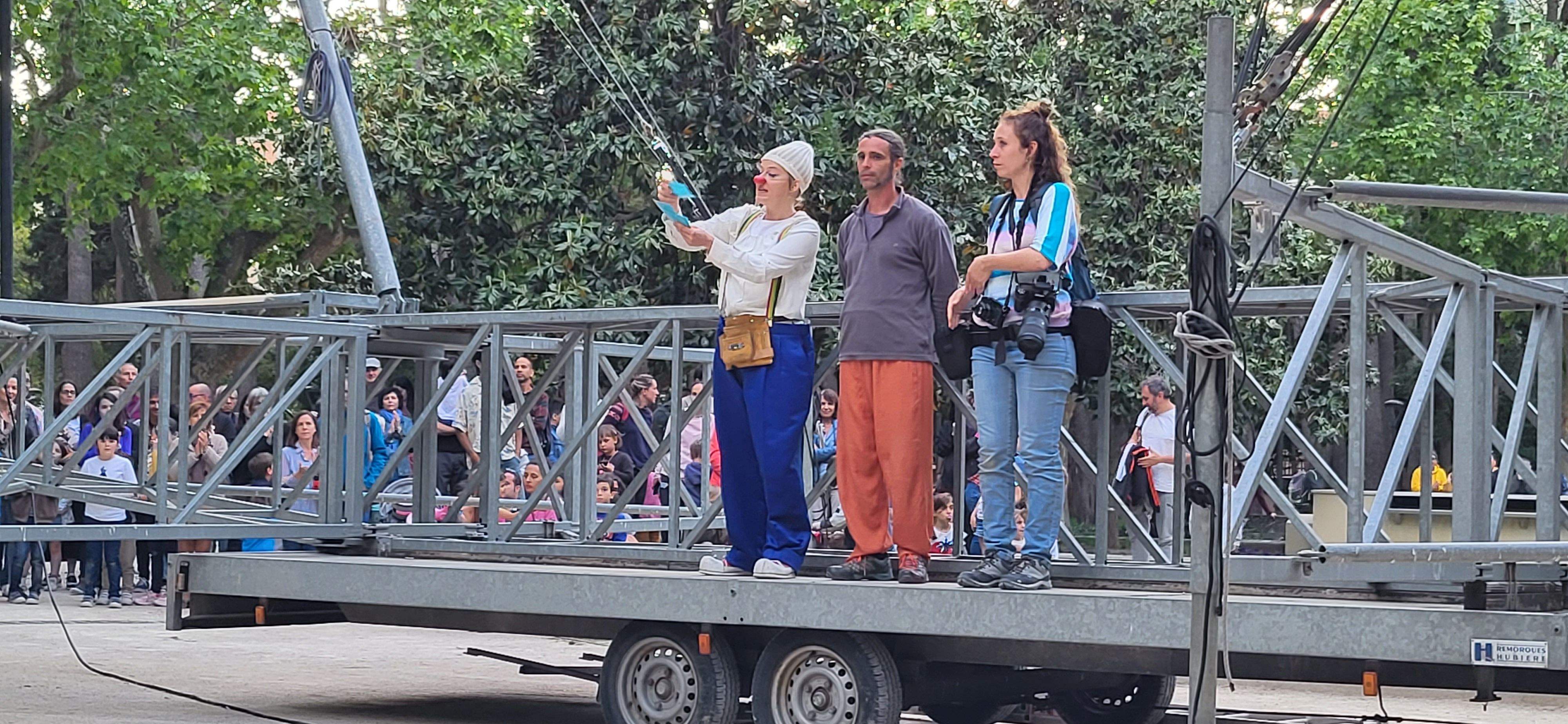 Caminando por las Nubes en Huesca. Foto Javier García Antón