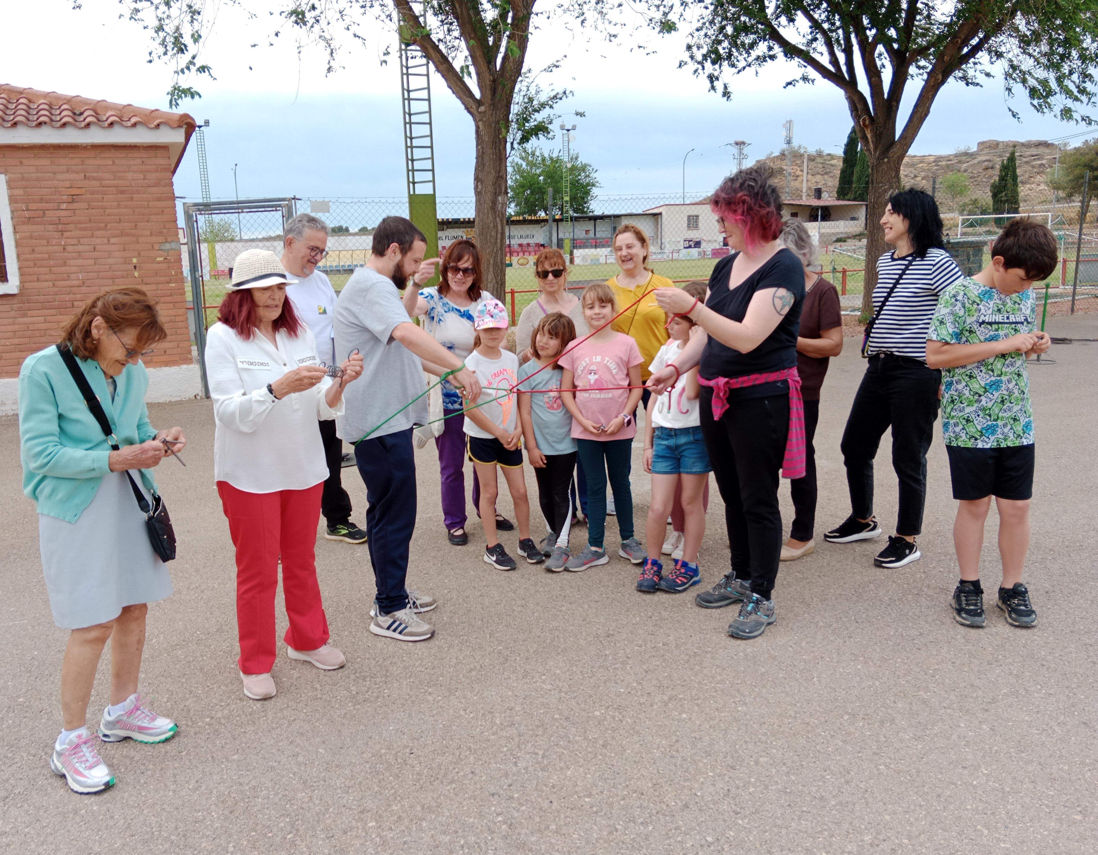 Juegos Tradicionales en San Lorenzo del Flumen, juegos de habilidad.