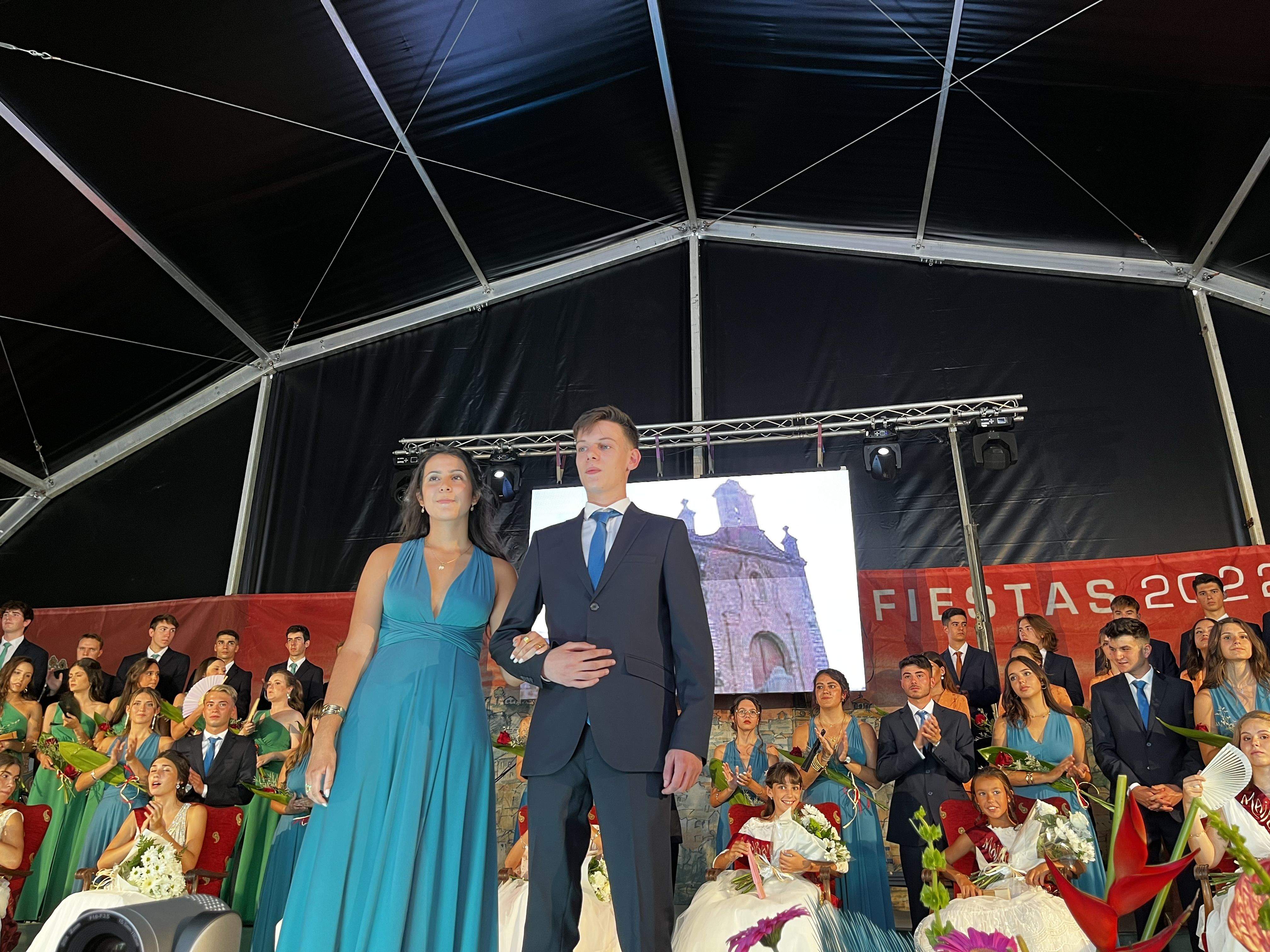 Quintos y quintas de 2022 de Almudévar. Foto Mercedes Manterola