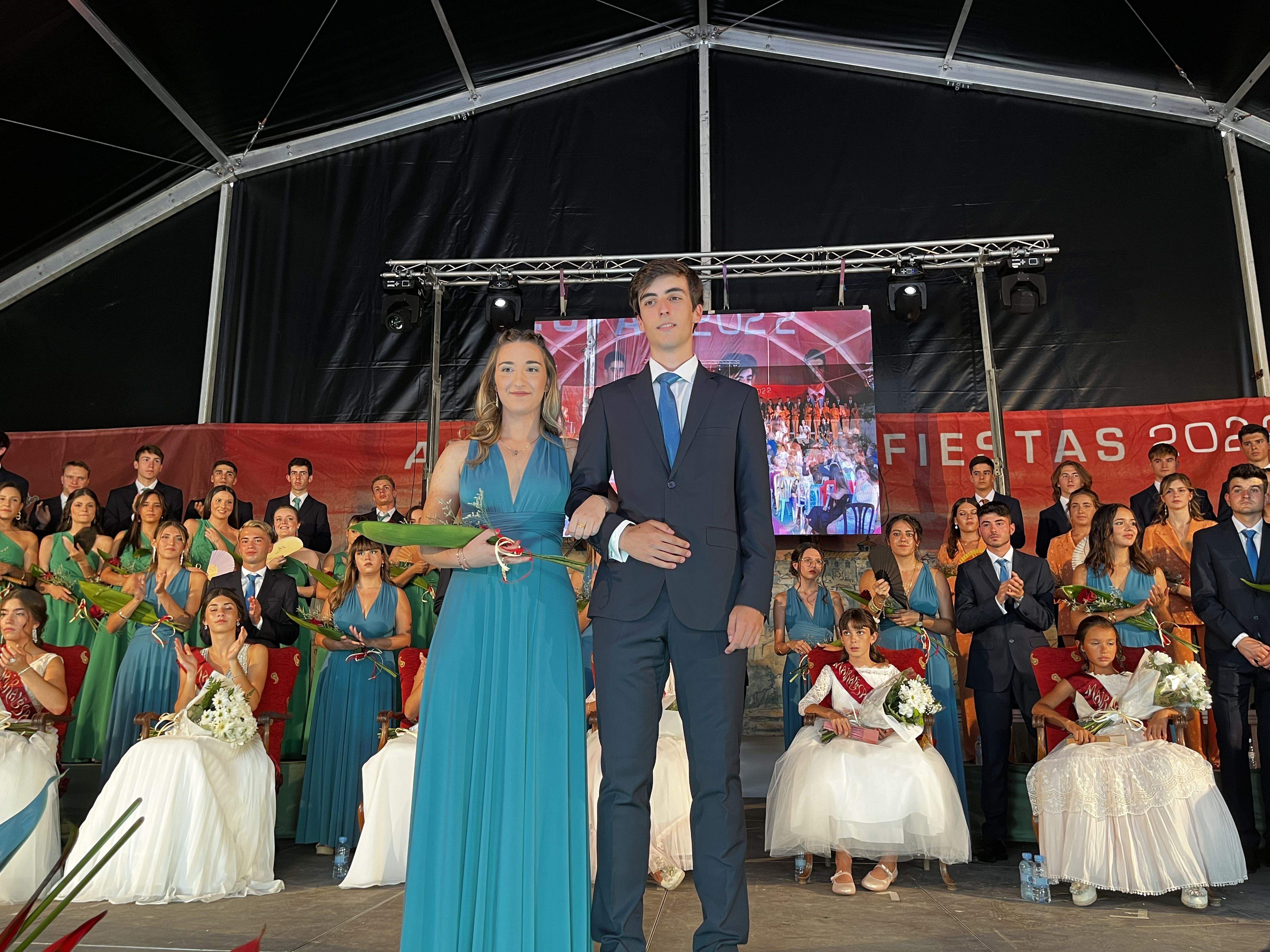 Quintos y quintas de 2022 de Almudévar. Foto Mercedes Manterola