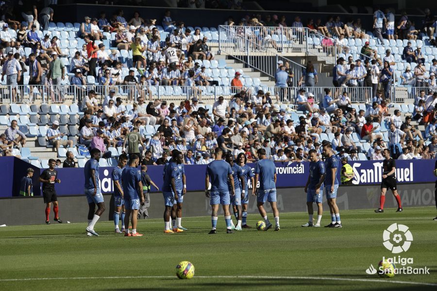  Partido Málaga-Huesca. Foto La Liga