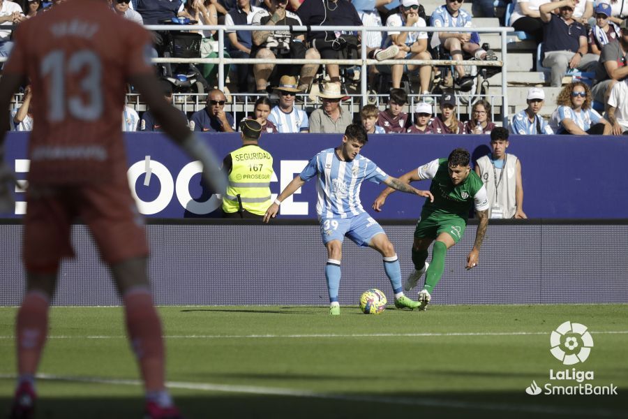  Partido Málaga-Huesca. Foto La Liga