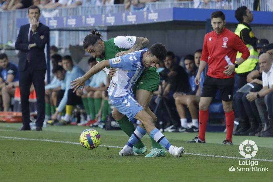 Partido Málaga-Huesca. Foto La Liga