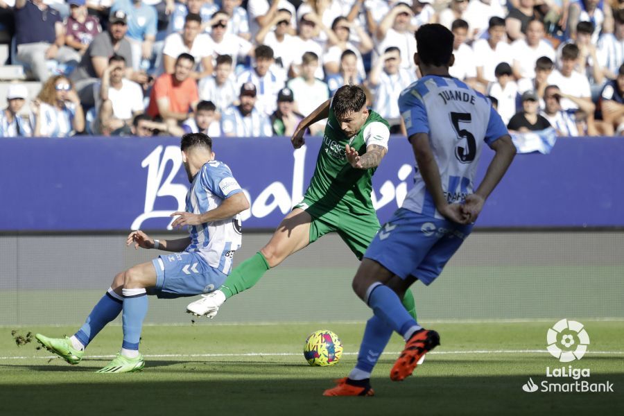  Partido Málaga-Huesca. Foto La Liga