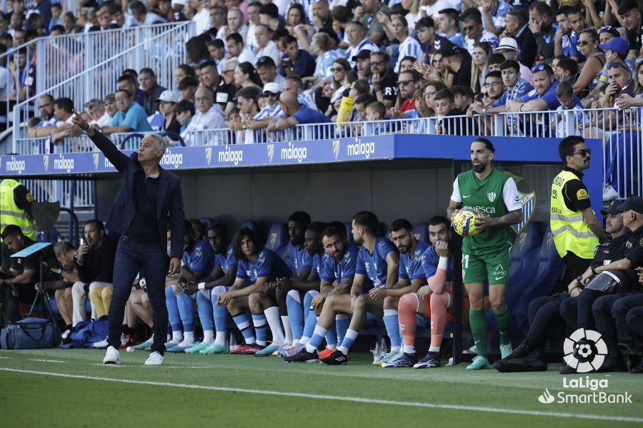  Partido Málaga-Huesca. Foto La Liga