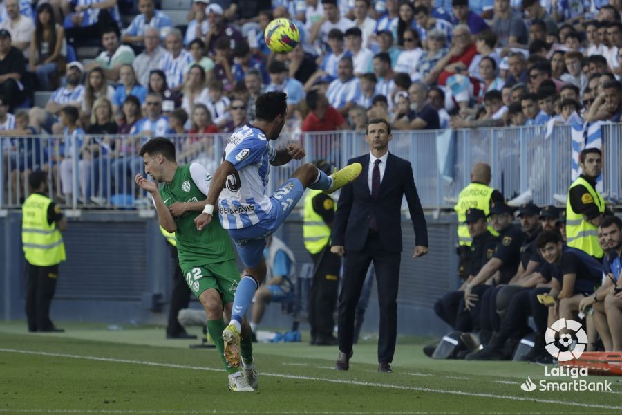  Partido Málaga-Huesca. Foto La Liga