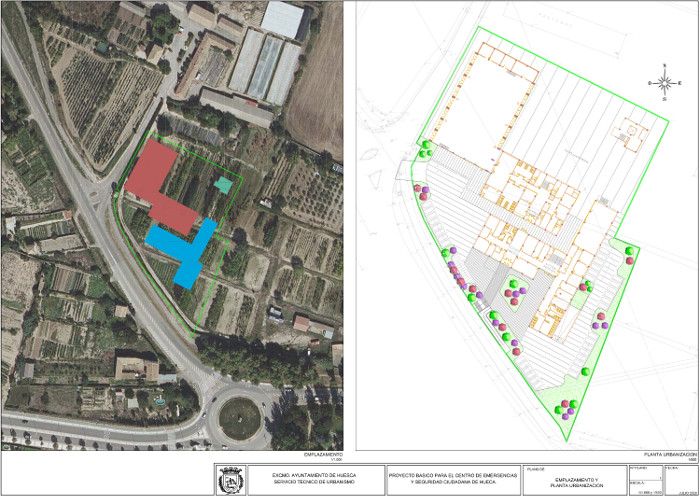 Ubicación elegida para el Centro de Emergencias y Seguridad Ciudadana