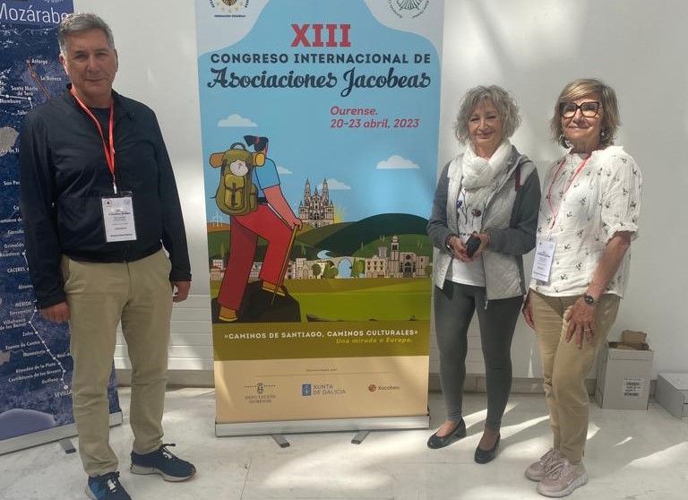 La Asociación Oscense de Amigos del Camino de Santiago presentó una ponencia