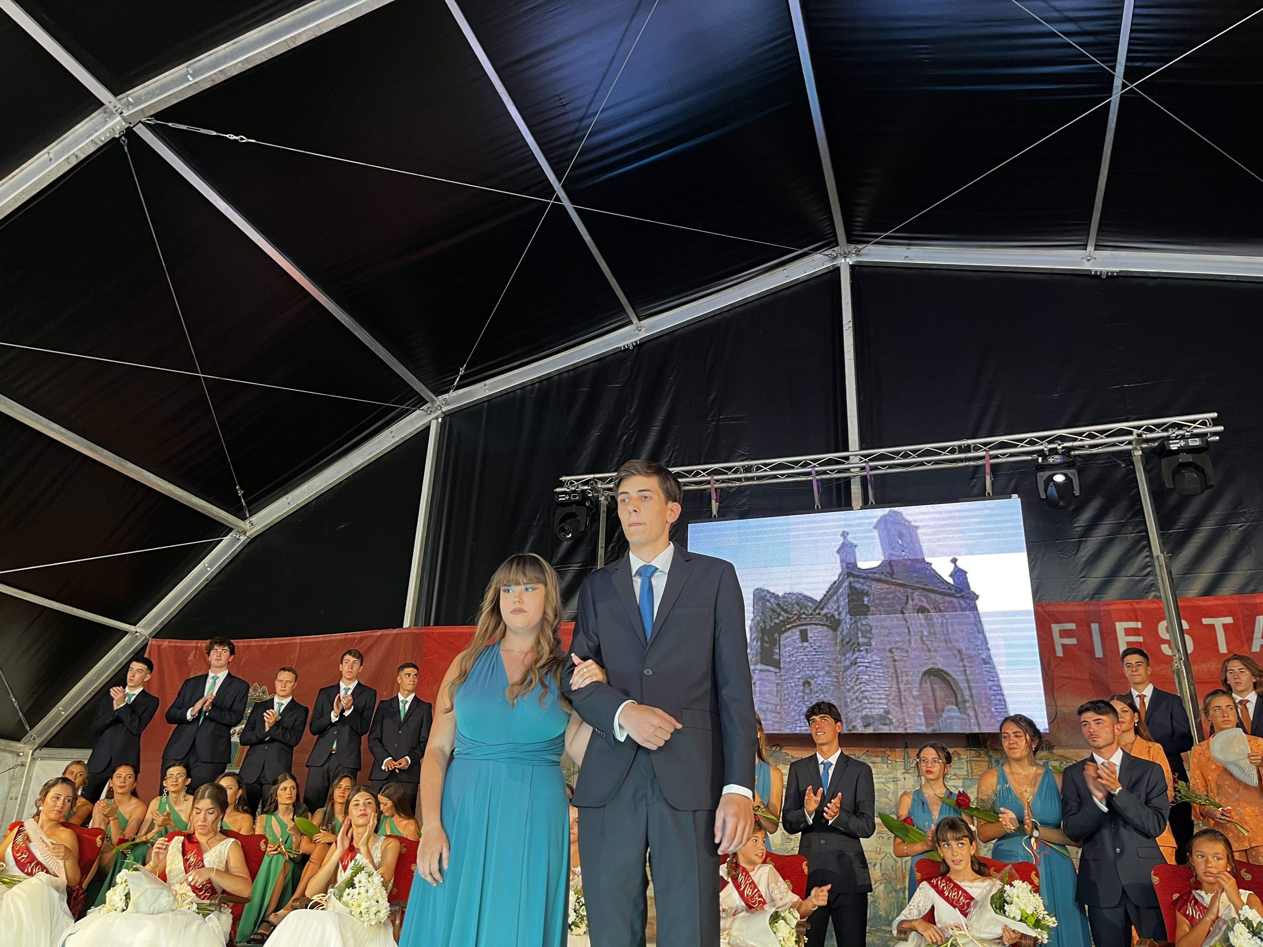 Quintos y quintas de 2022 de Almudévar. Foto Mercedes Manterola