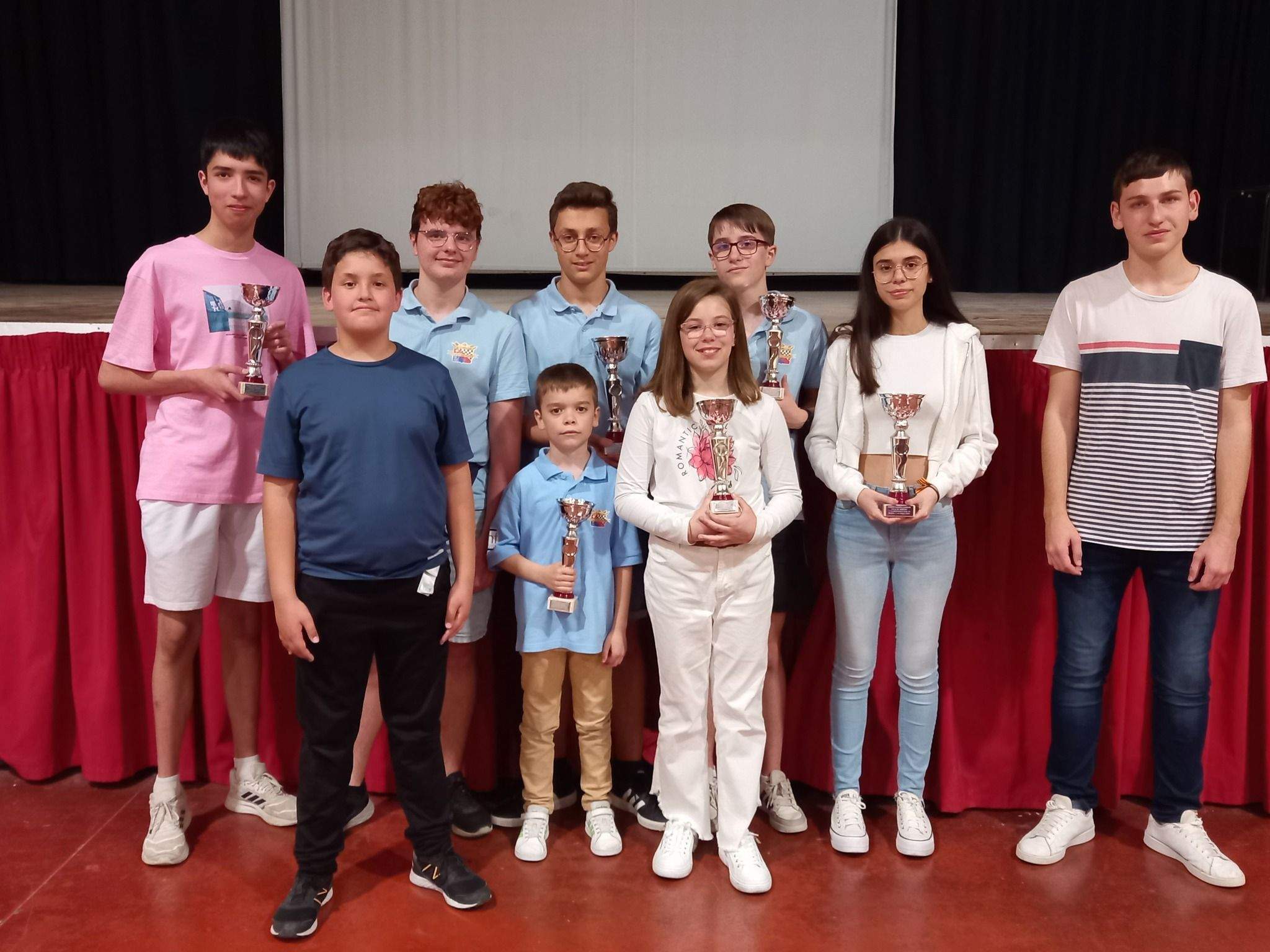 Gran participación en el Torneo Escolar de Ajedrez Villa de Binéfar