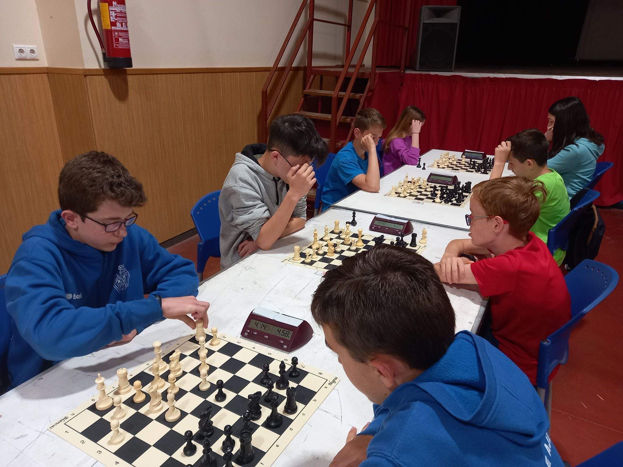 Gran participación en el Torneo Escolar de Ajedrez Villa de Binéfar