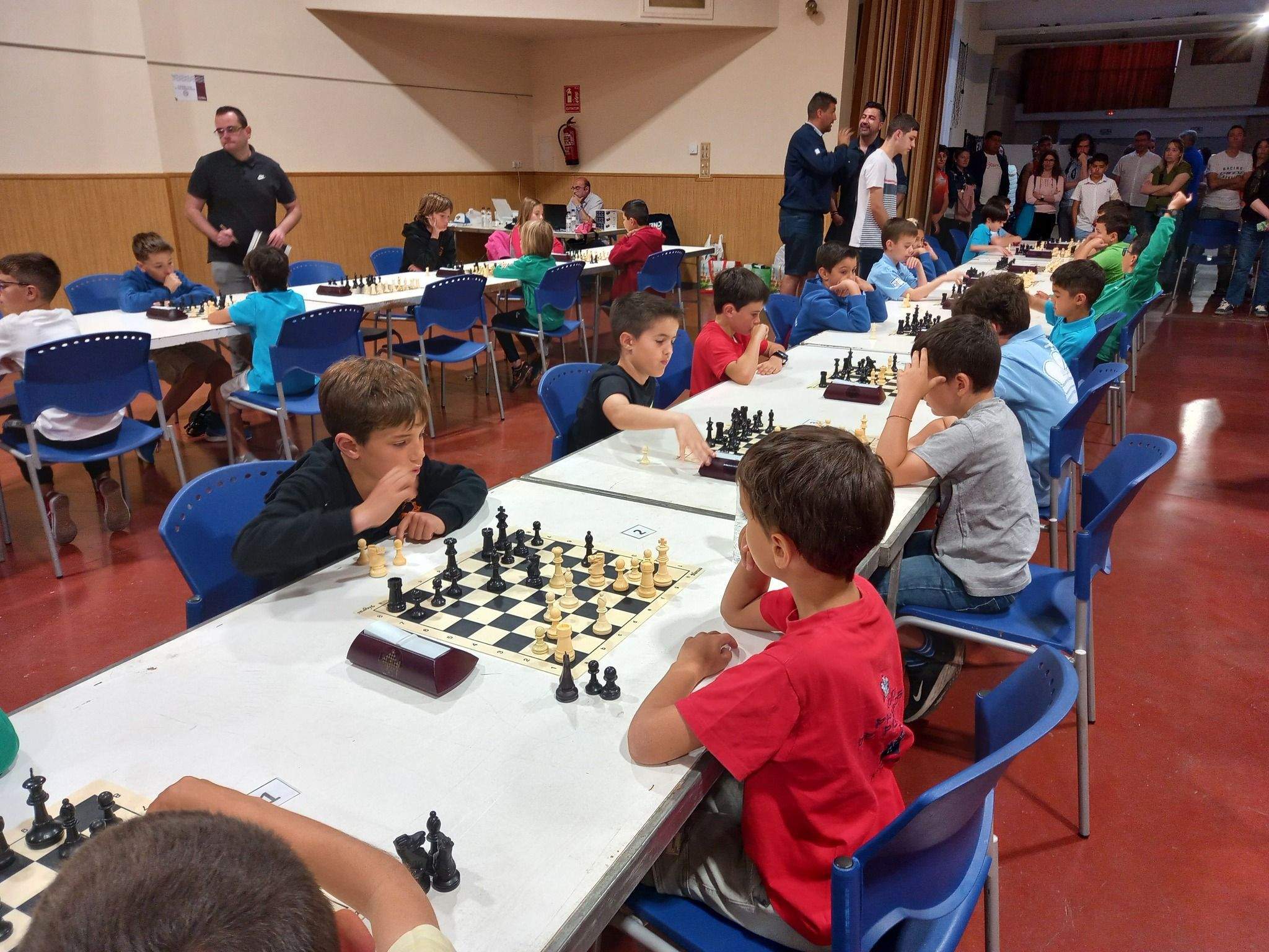 Gran participación en el Torneo Escolar de Ajedrez Villa de Binéfar